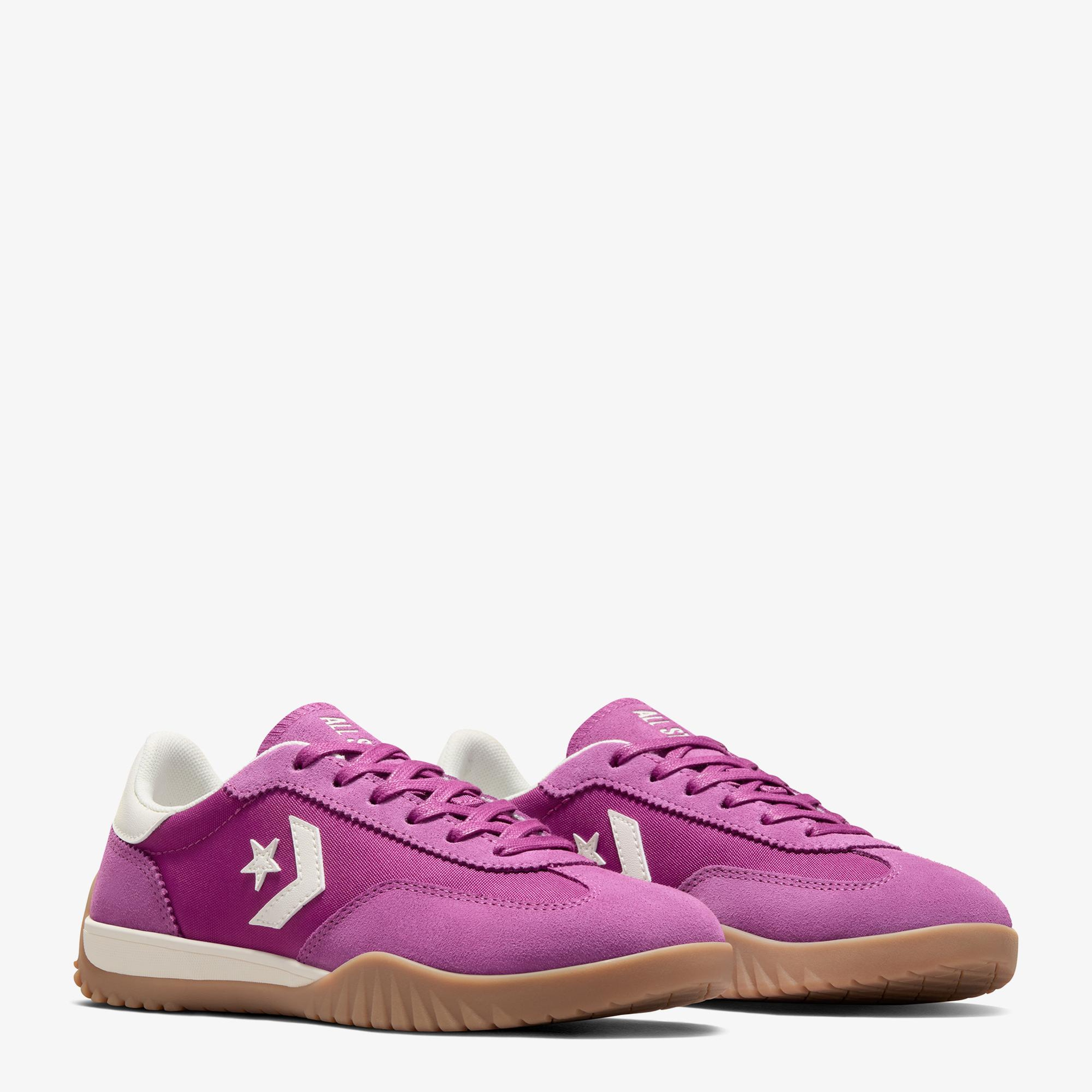 Converse Run Star Trainer Unisex Mor Süet Sneaker