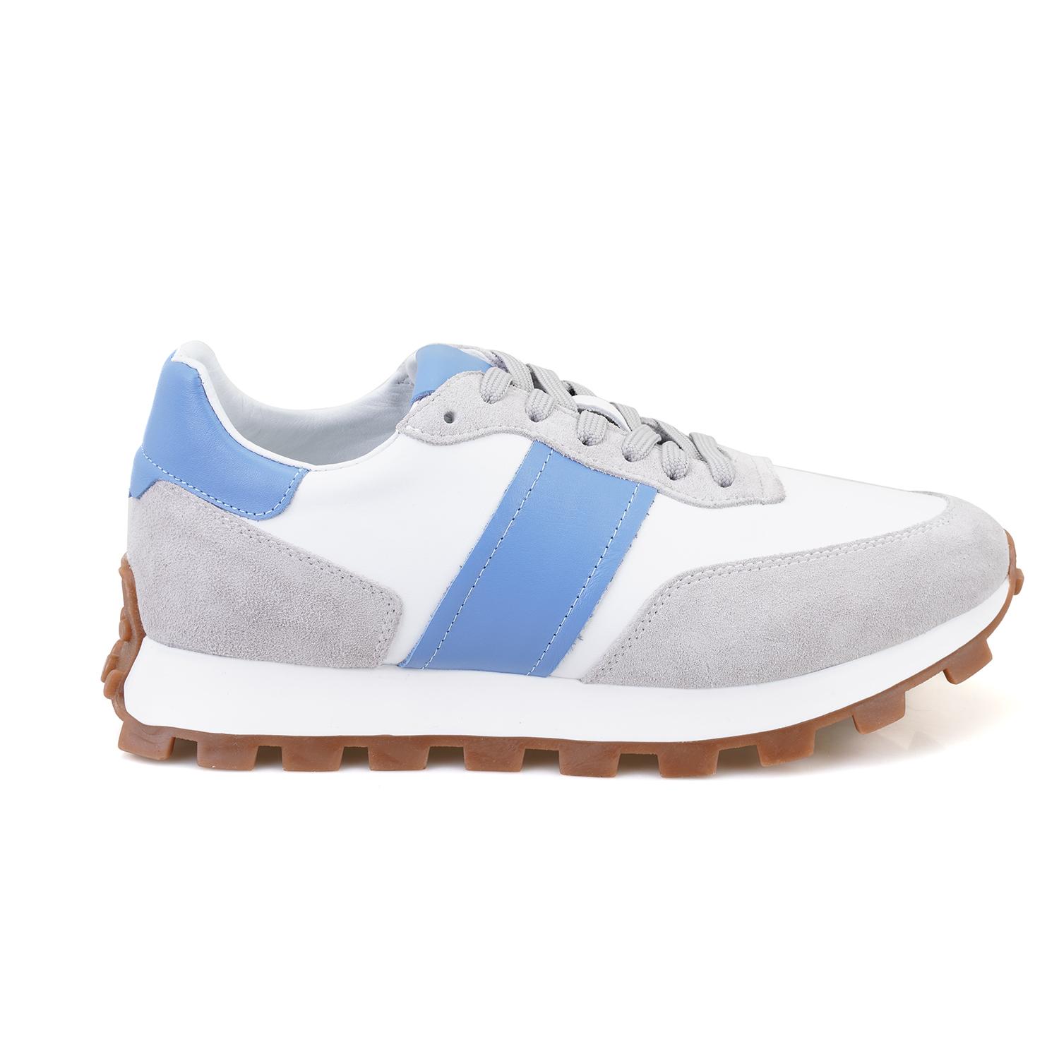 Joshua Gri Erkek Süet Deri Spor Ayakkabı