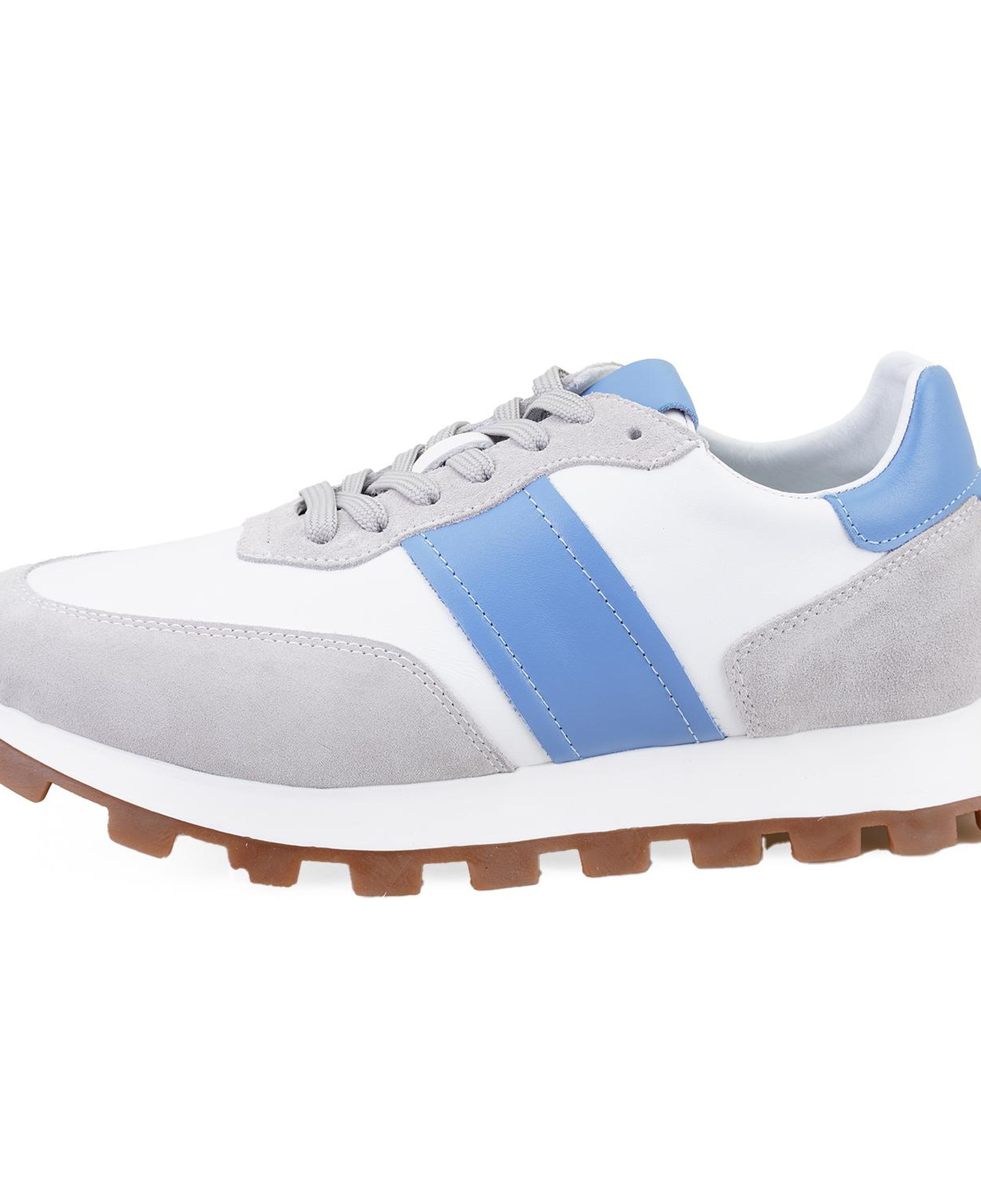 Joshua Gri Erkek Süet Deri Spor Ayakkabı