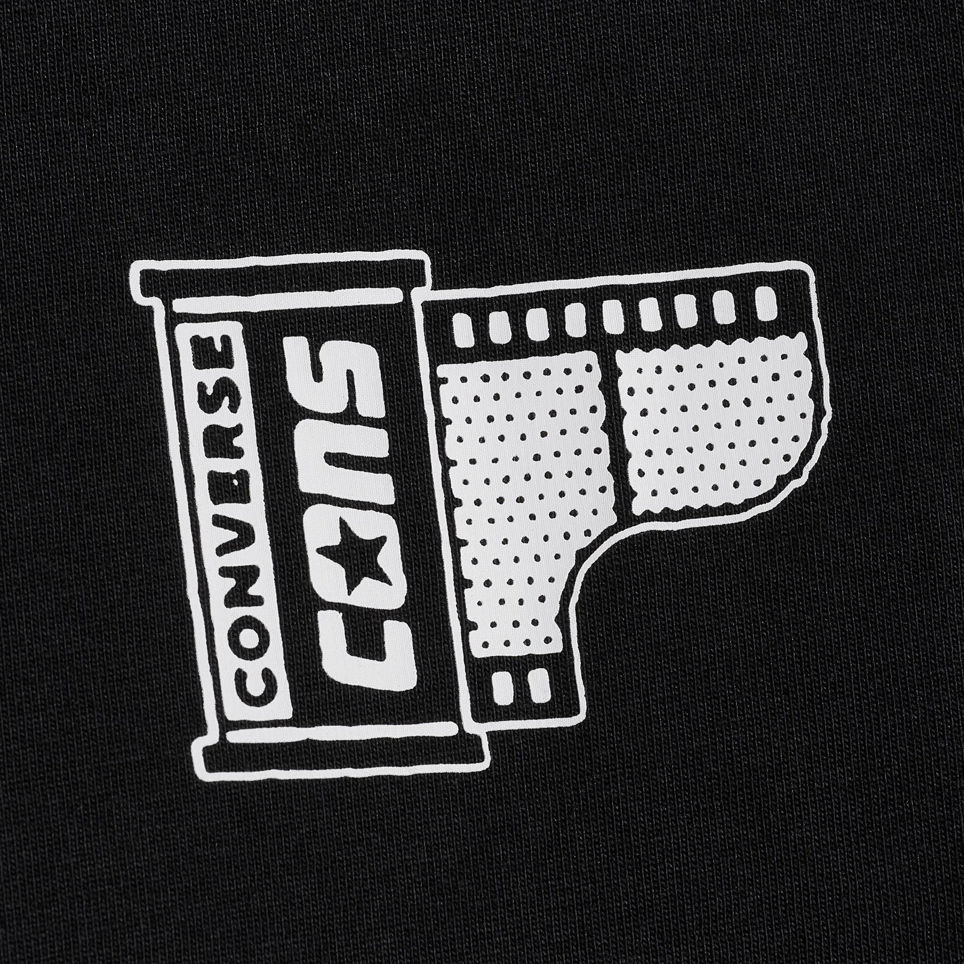 Converse Erkek Siyah T-Shirt