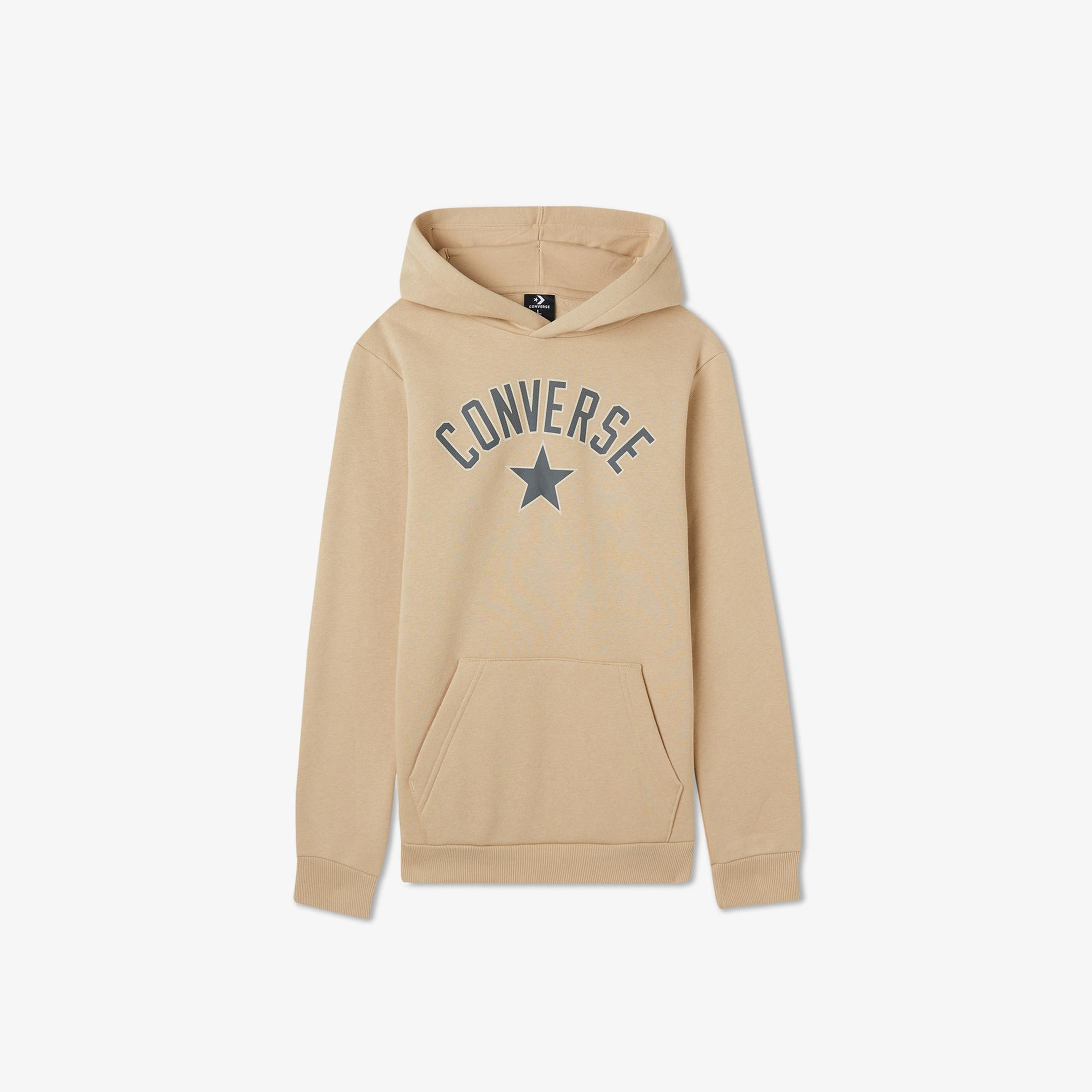 Converse Arch Flc Çocuk Bej Hoodie