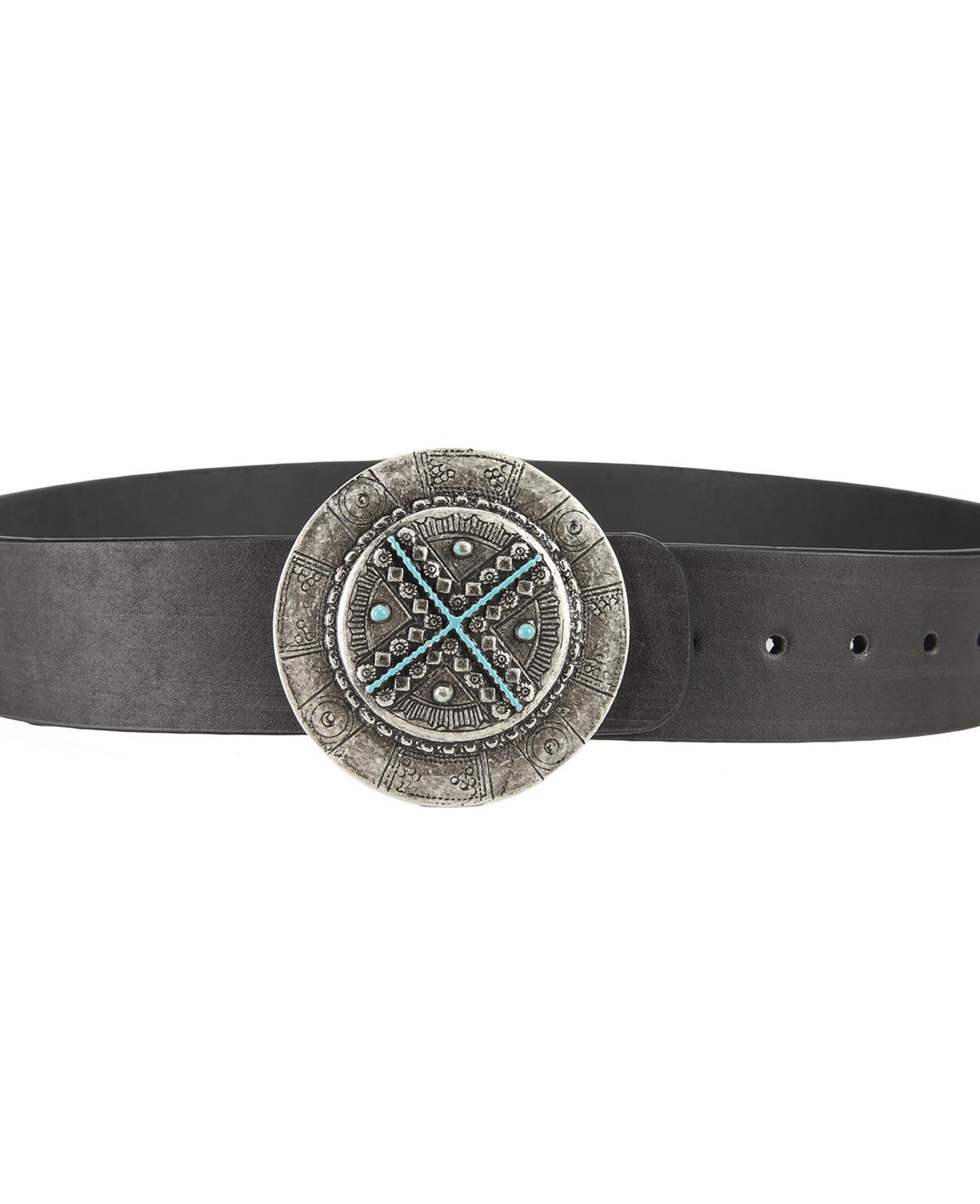 Ember Siyah Kadın Deri Kemer