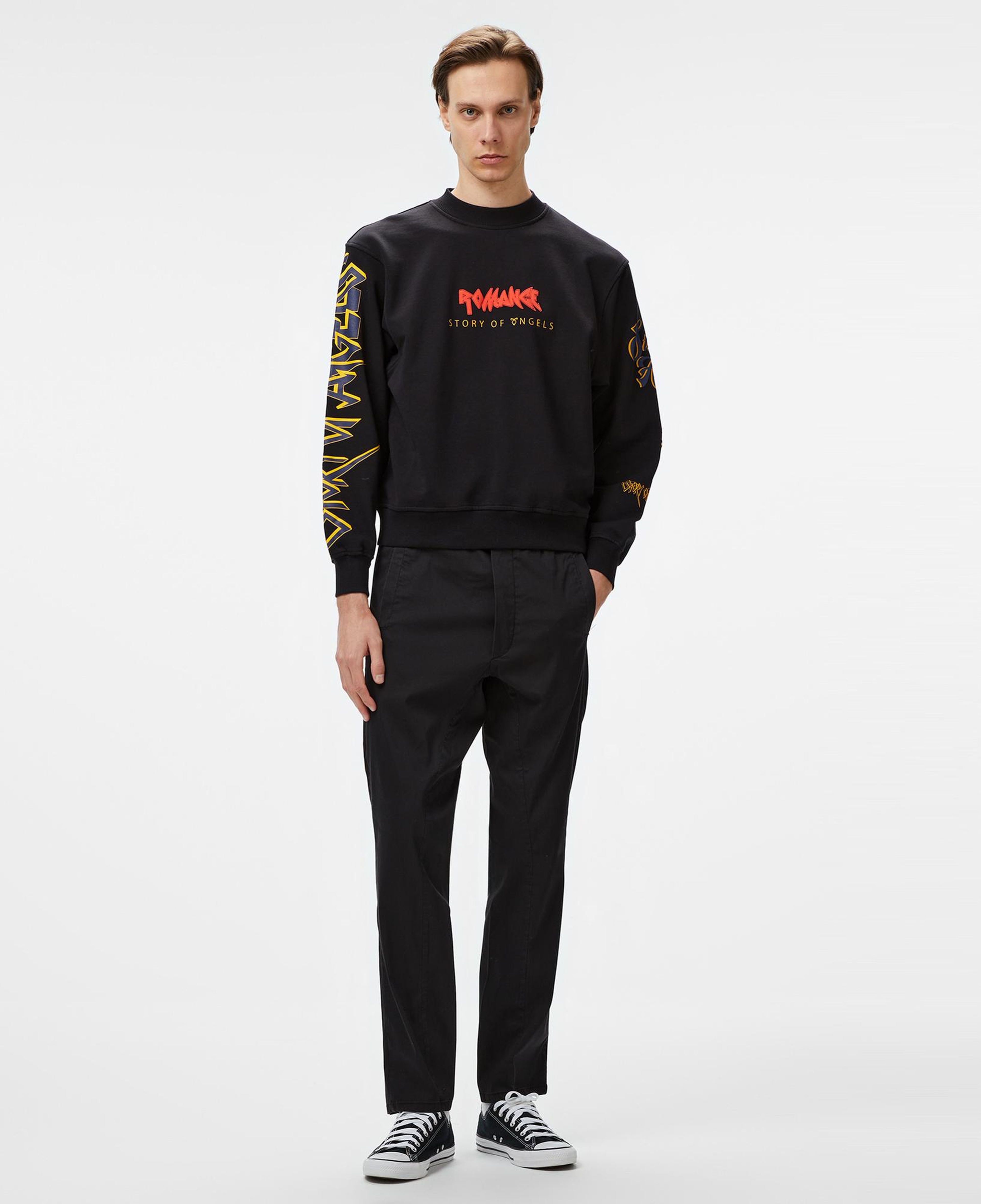 Story Of Angels Soa Luxury Shalvar  Erkek Siyah Pantolon