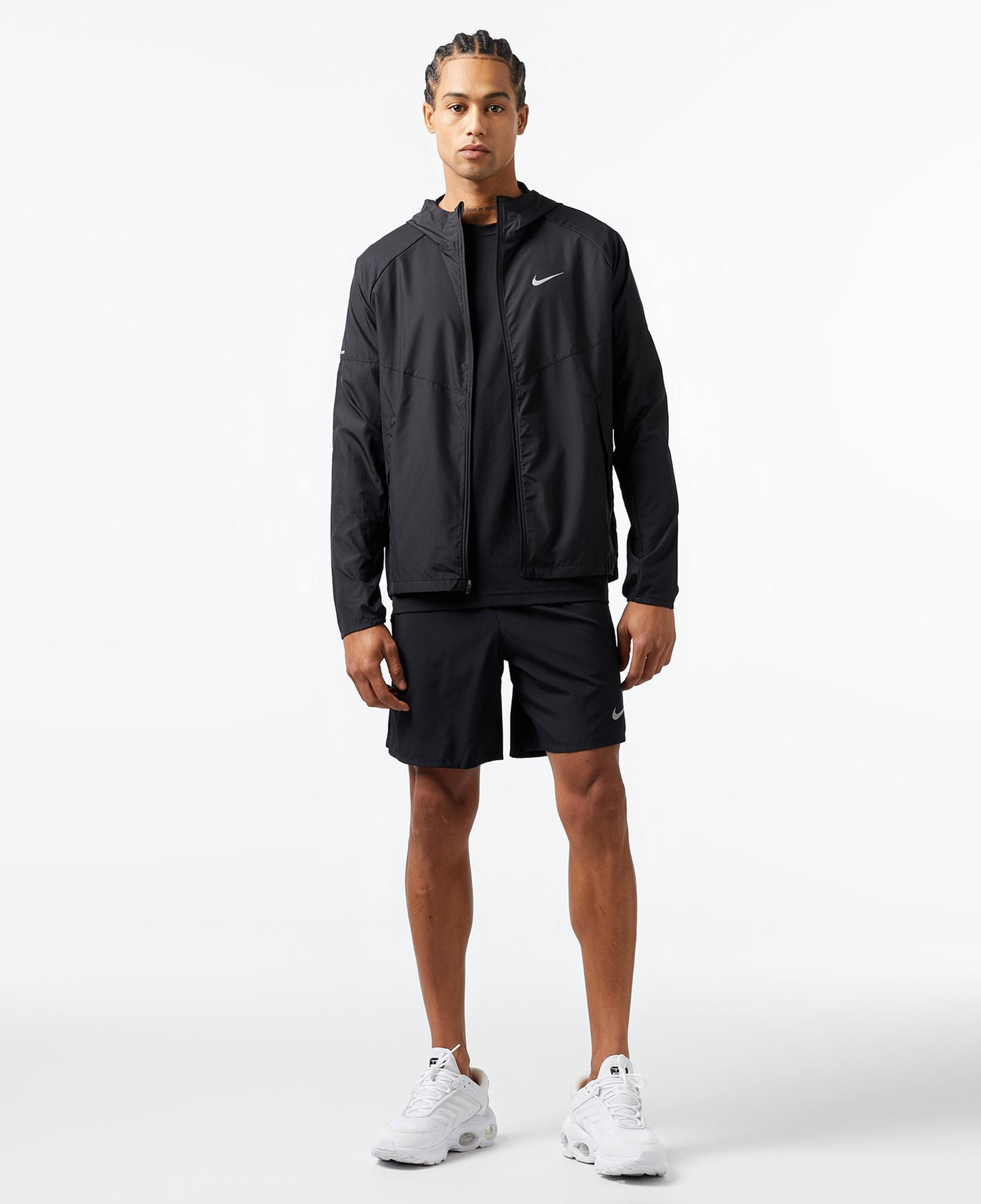 Nike Repel Miler Erkek Siyah Rüzgarlık