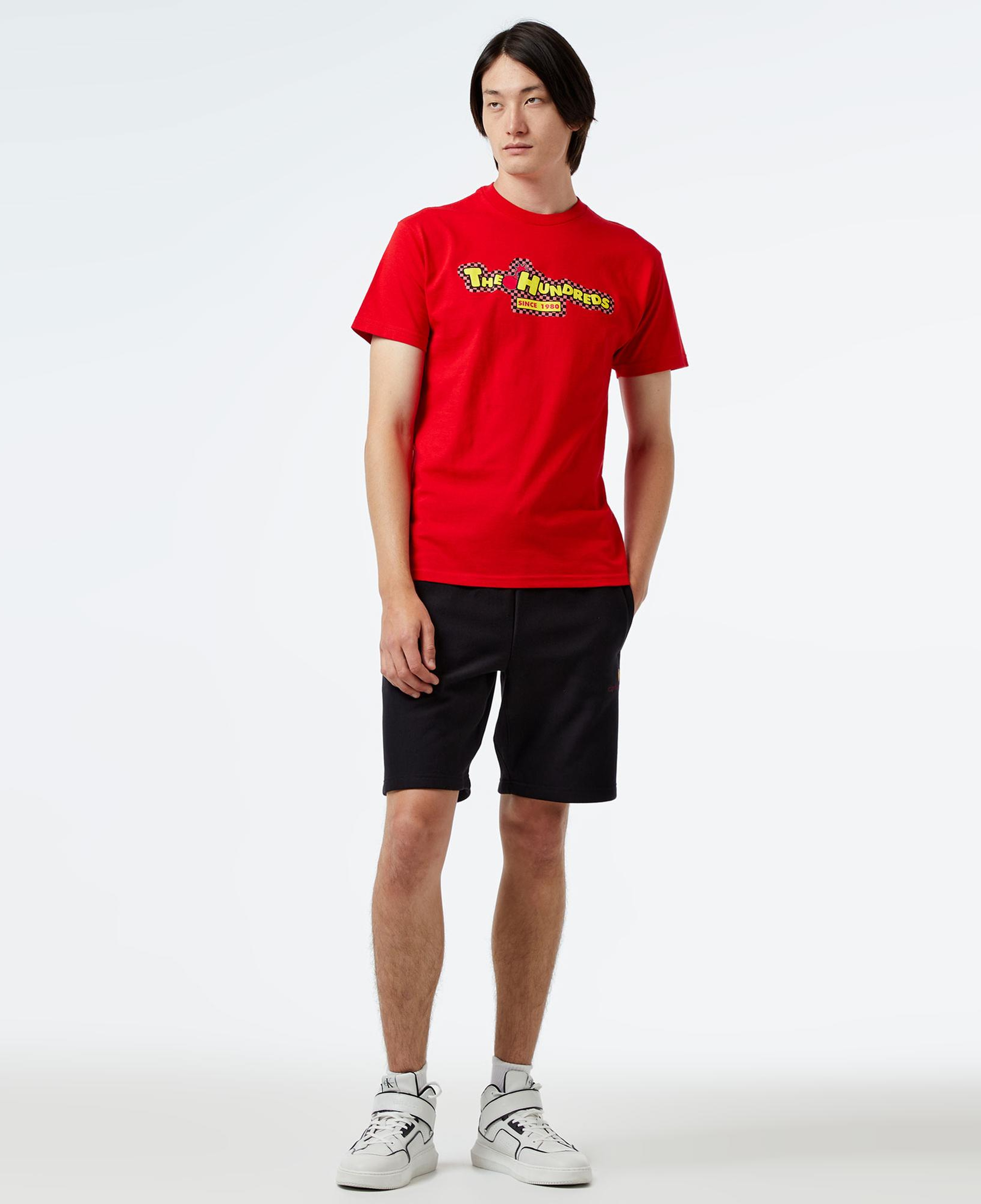 The Hundreds Push Bar Erkek Kırmızı T-Shirt