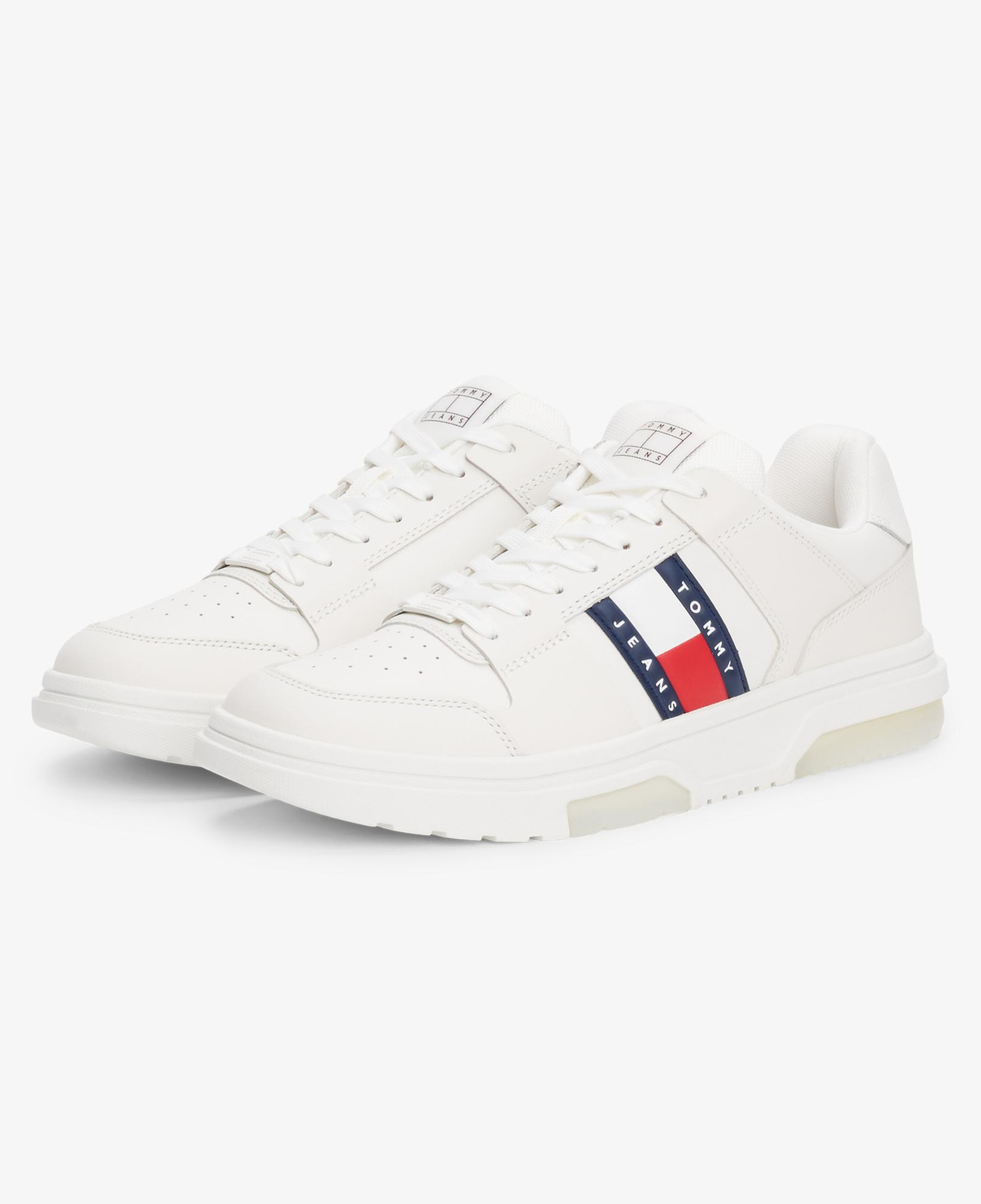 Tommy Hilfiger The Brooklyn Leather Ess Erkek Pembe Spor Ayakkabı