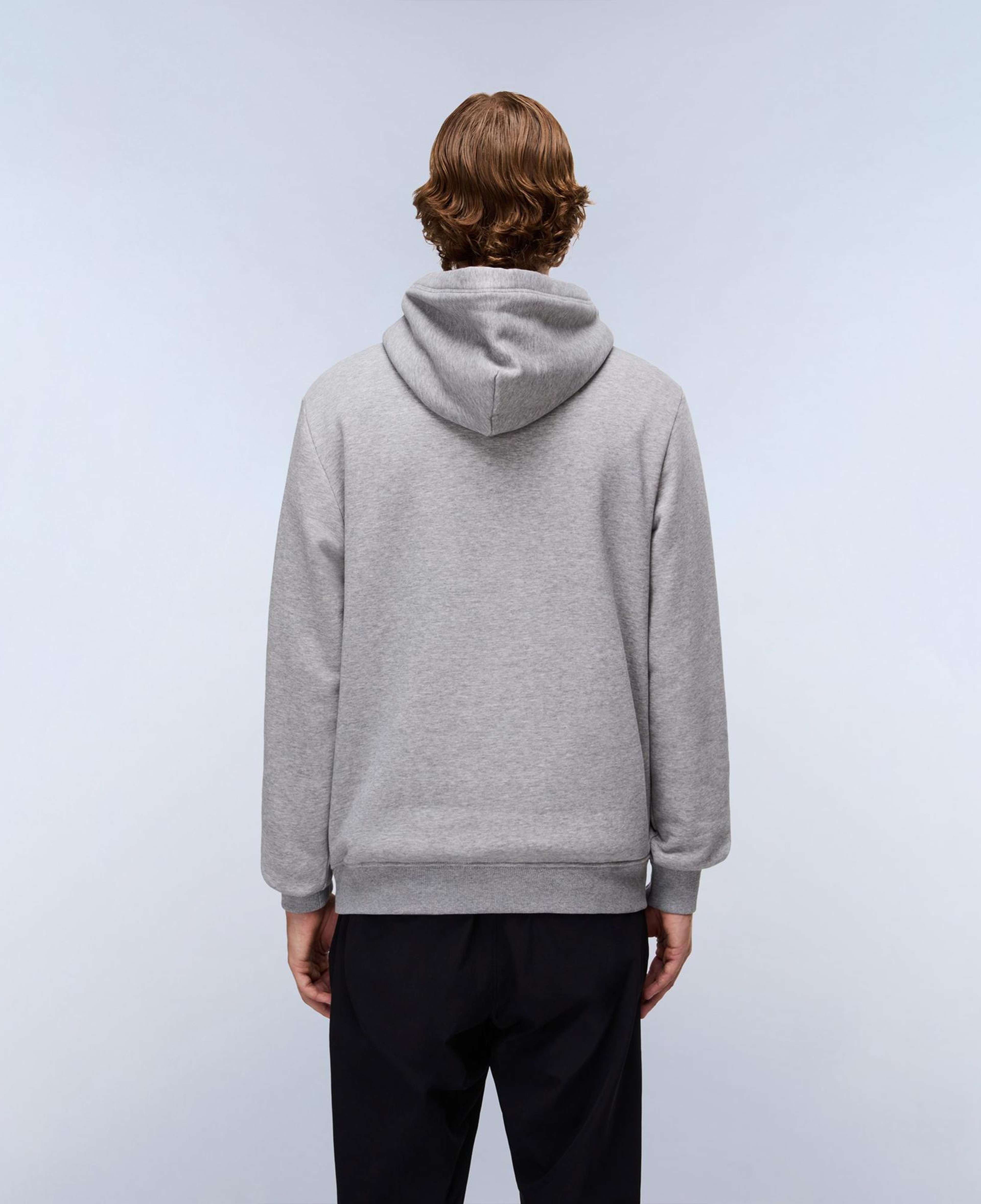 Napapijri B-Box Logo Erkek Gri Sweatshirt