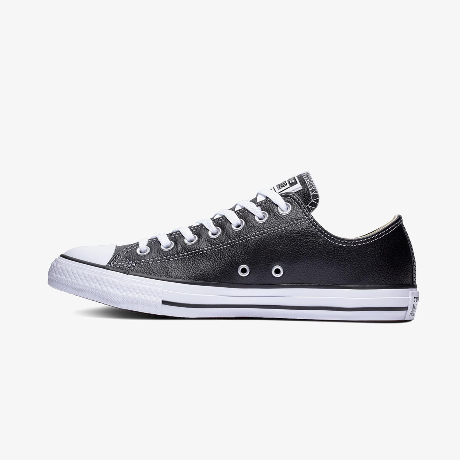 Converse Chuck Taylor All Star Unisex Siyah Deri Sneaker