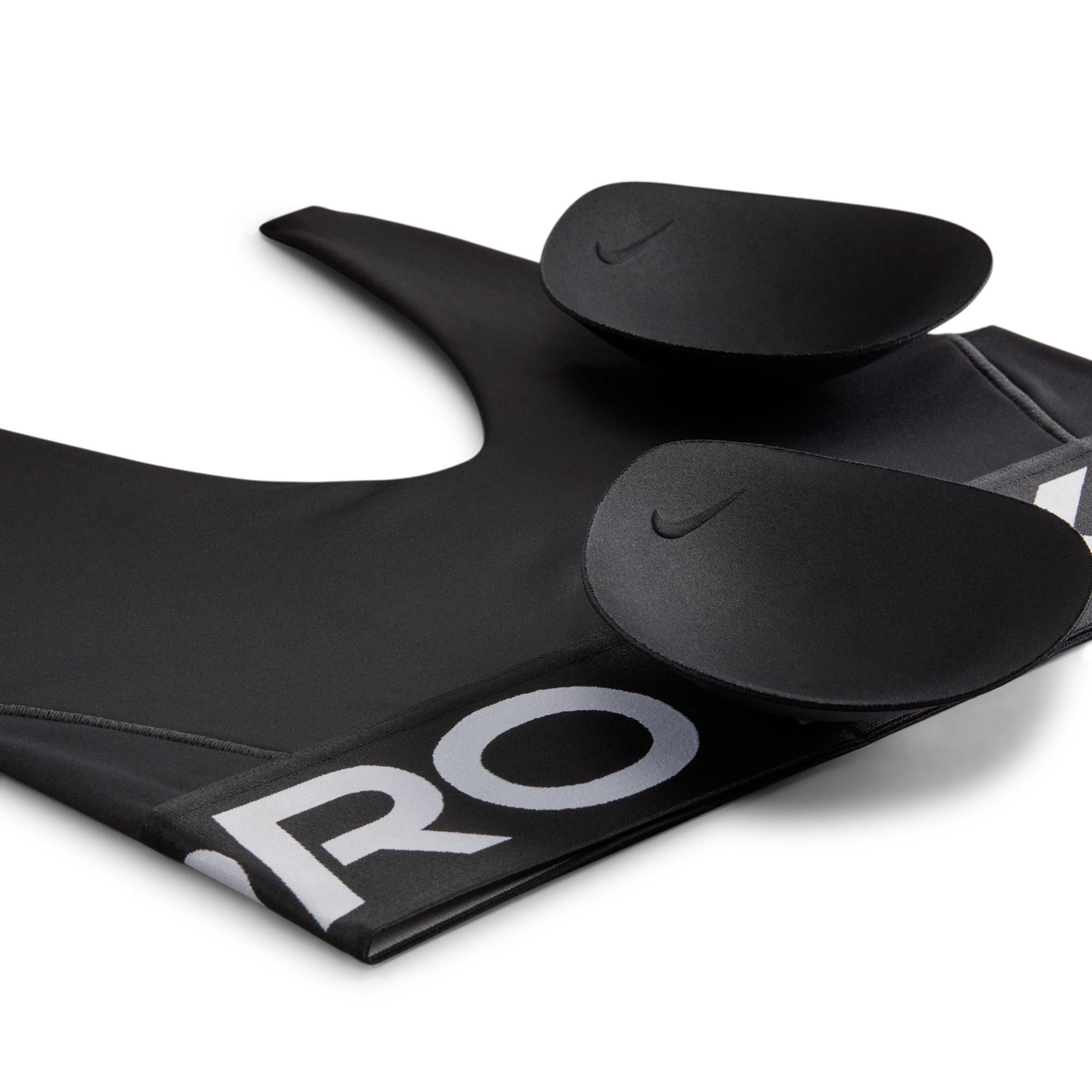 Nike Pro Indy Plunge Kadın Siyah Bra