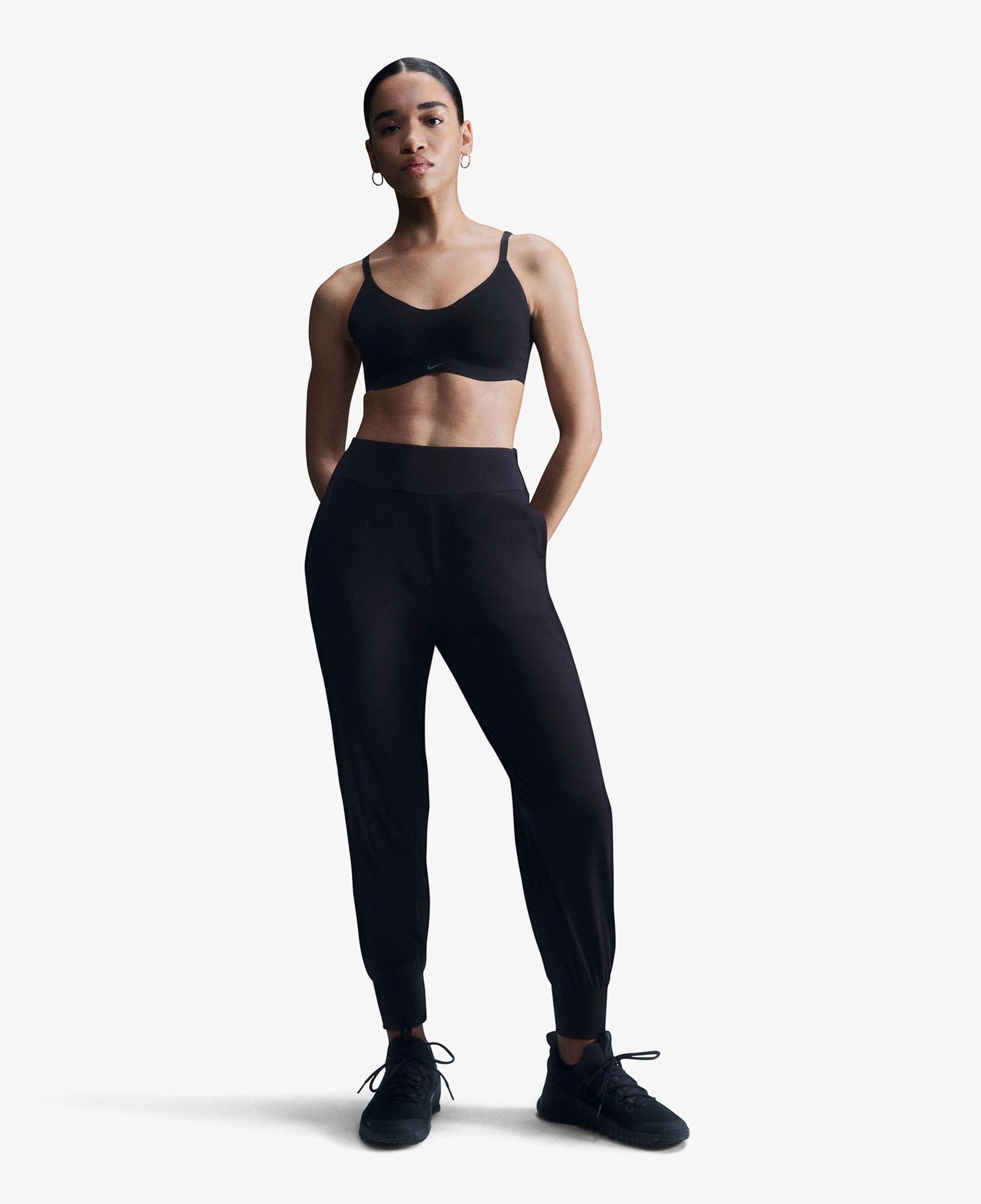 Nike Alate Minimalist Kadın Siyah Bra
