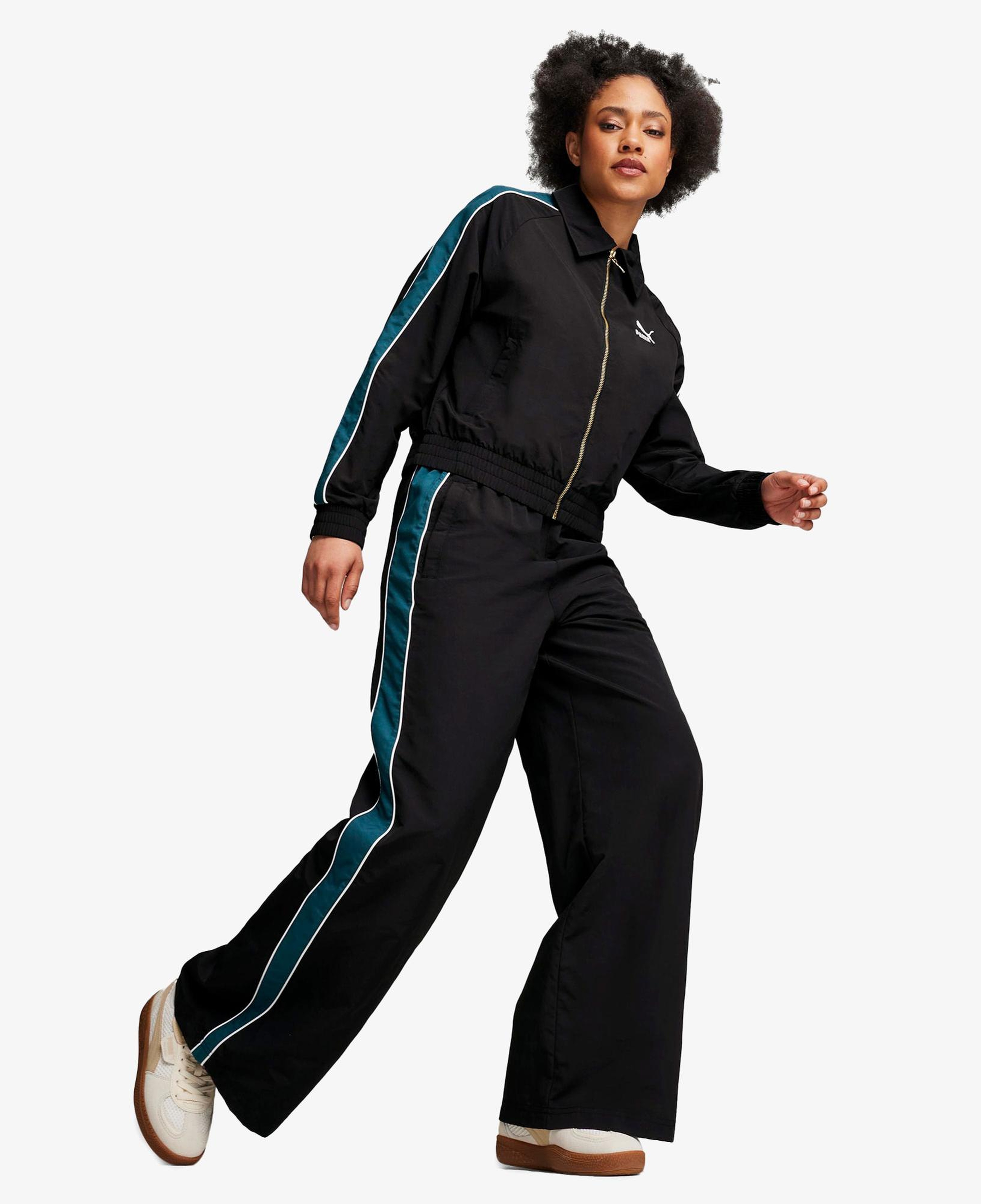 Puma T7 Track Kadın Siyah Eşofman Üstü