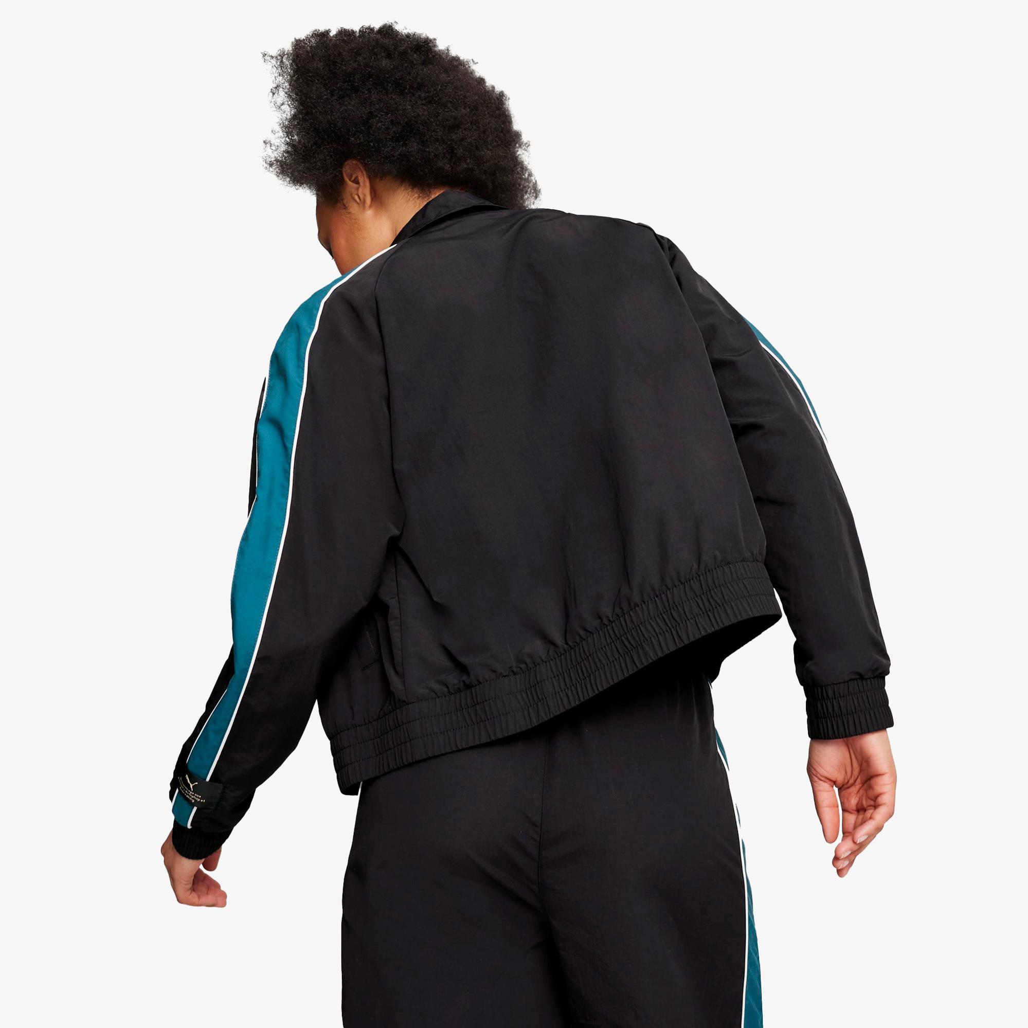 Puma T7 Track Kadın Siyah Eşofman Üstü