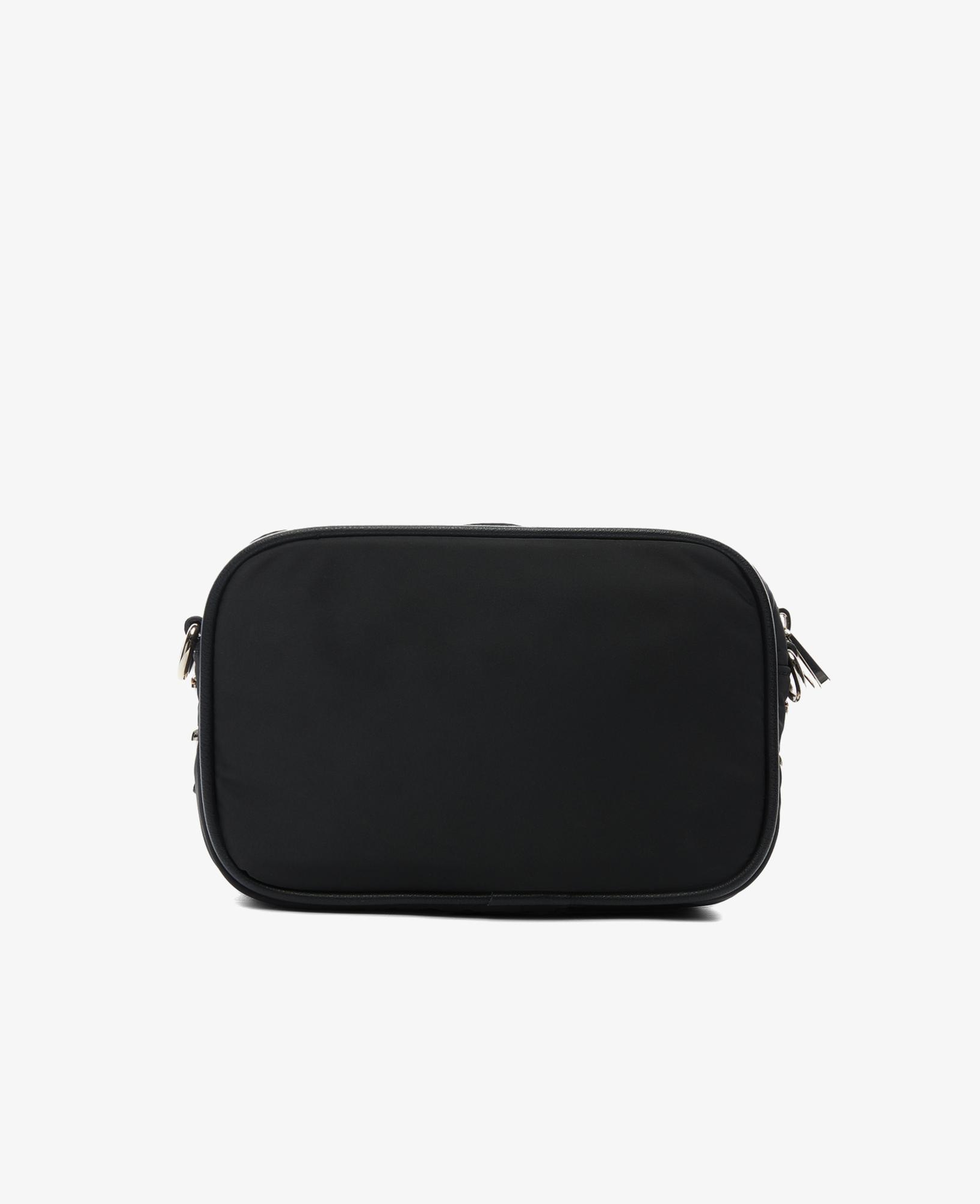 Guess Eco Gemma Tote Crossbody Camera Kadın Siyah Çapraz Çanta