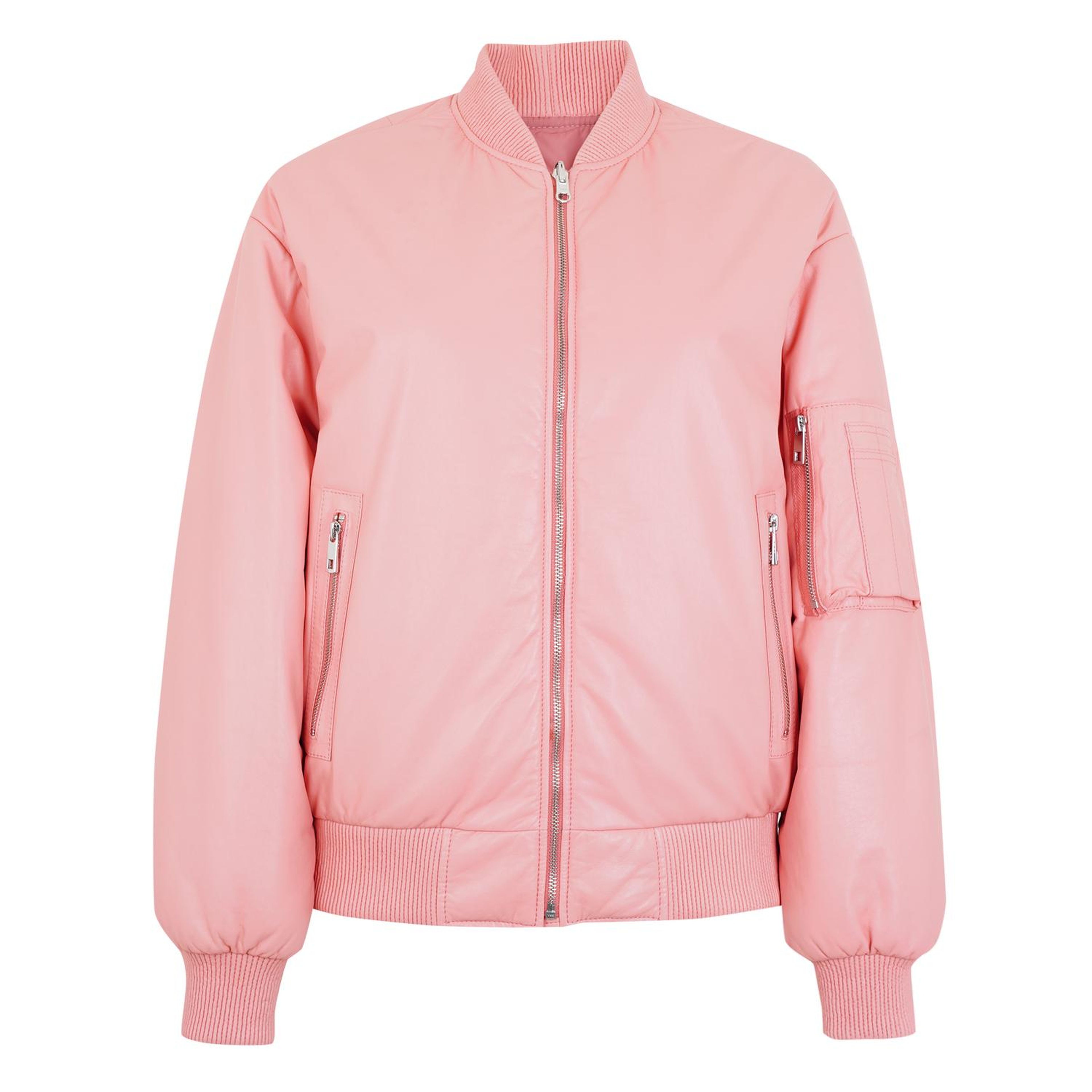 Aulora Kadın Çift Taraflı Deri Bomber