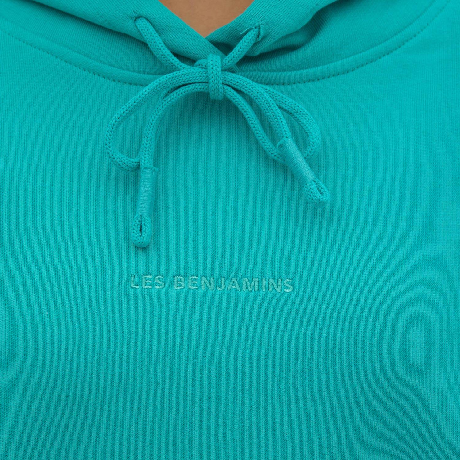 Les Benjamins Essential Kadın Yeşil Hoodie