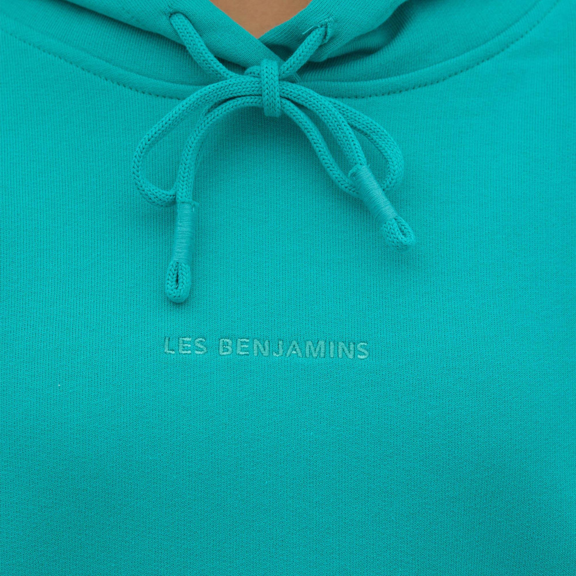 Les Benjamins Essential Kadın Yeşil Hoodie