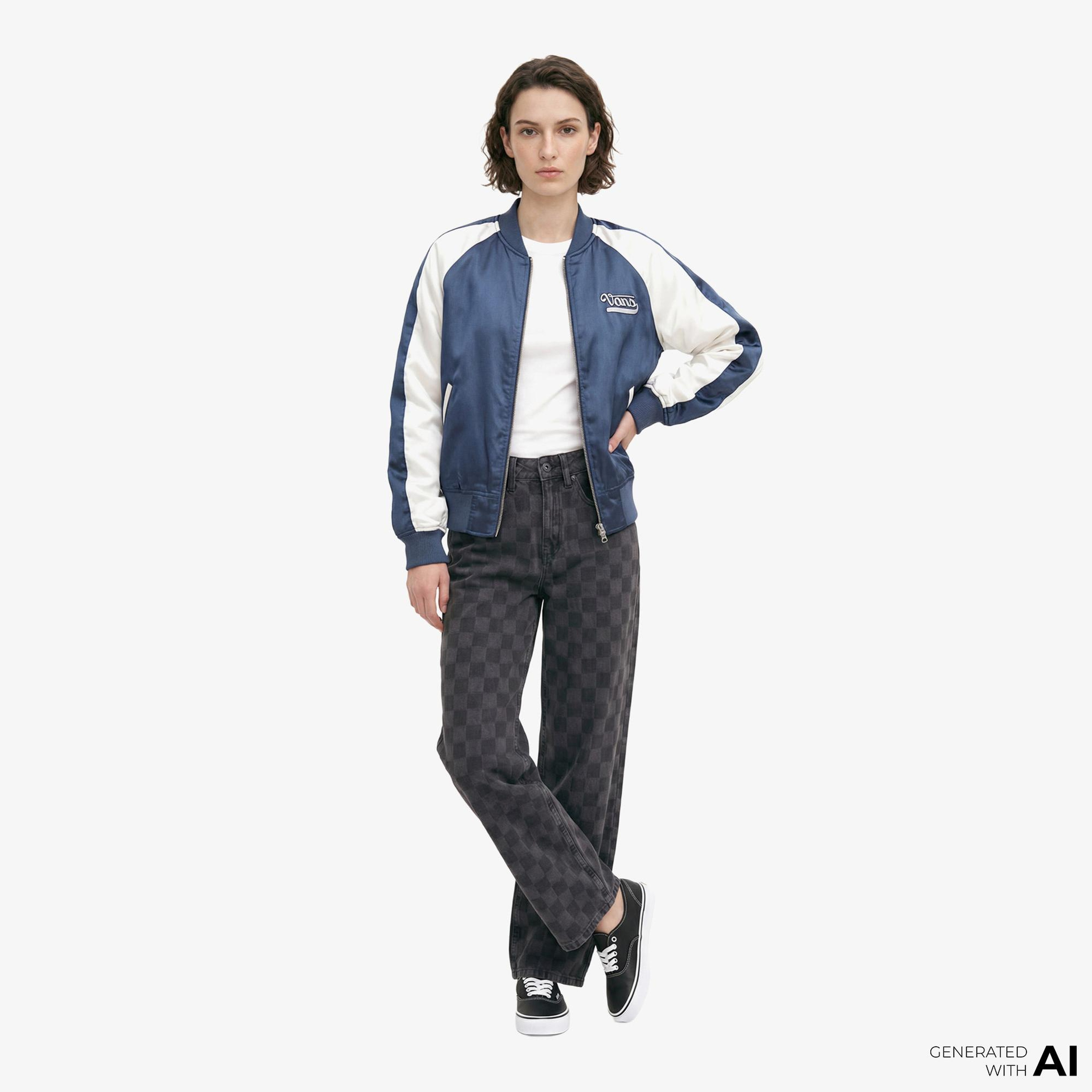 Vans Sirelle Novelty Puddle Kadın Siyah Pantolon