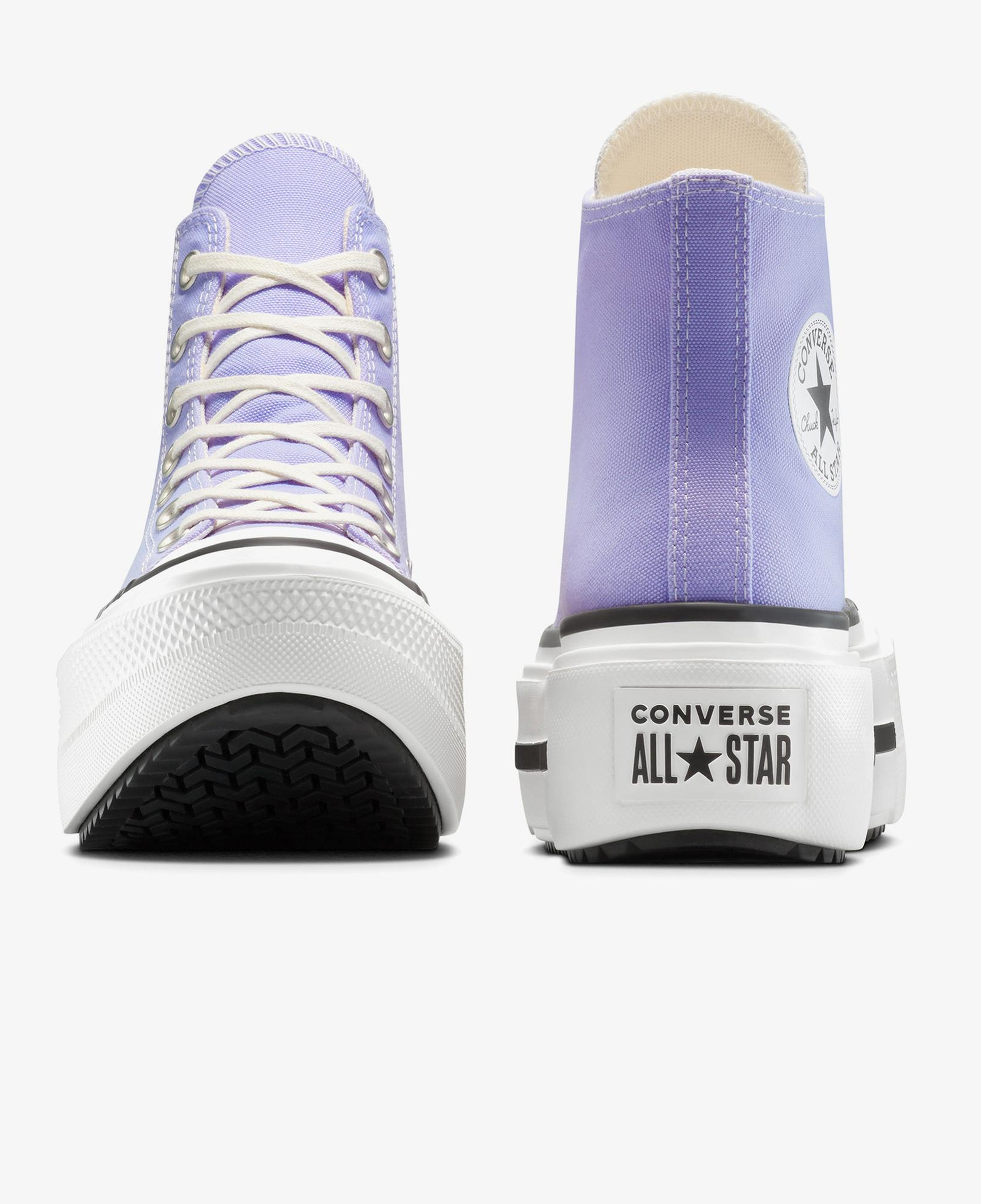 Converse Chuck Taylor All Star Lift Double Stack Unisex Mor Sneaker