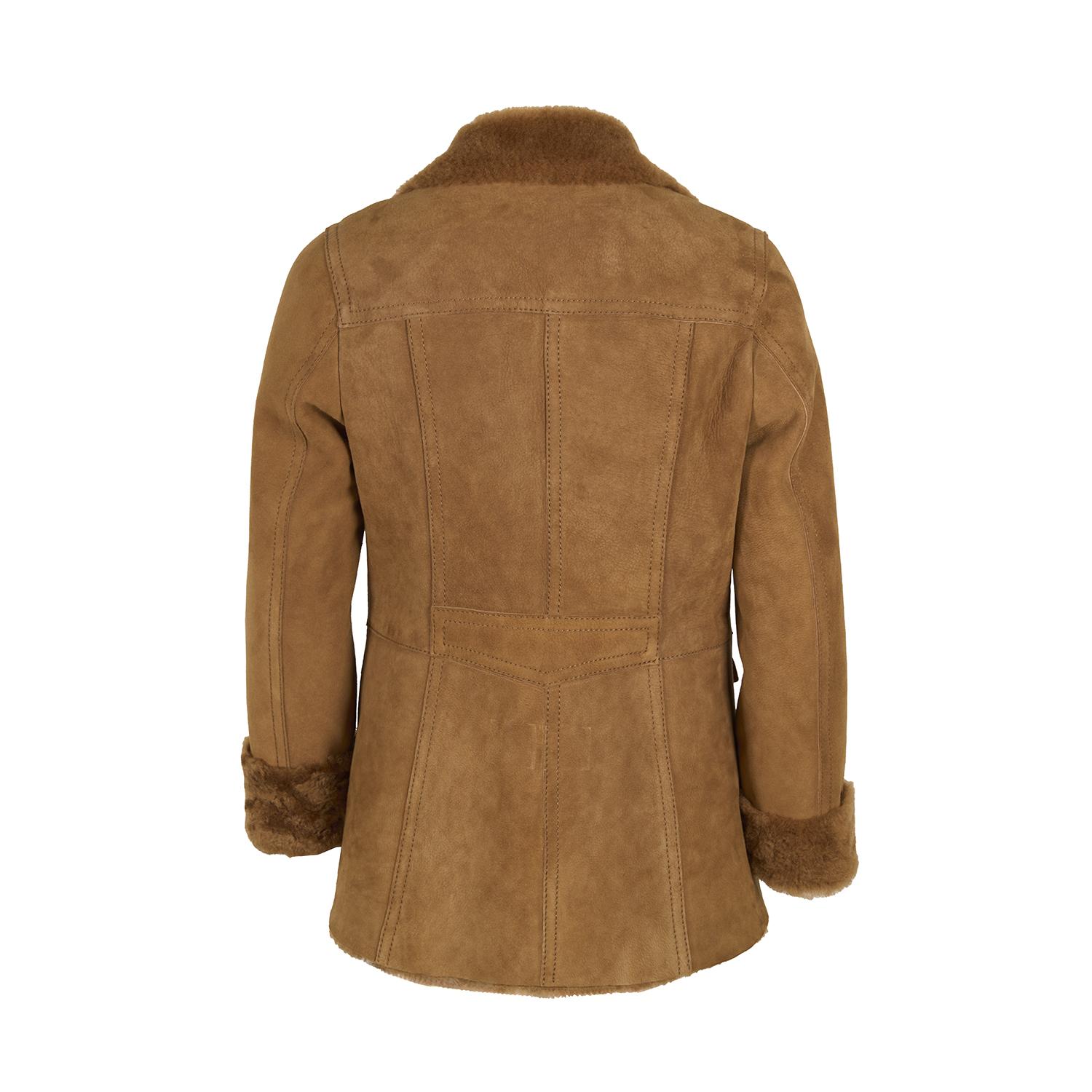 Diany Kahve Kürk Ceket