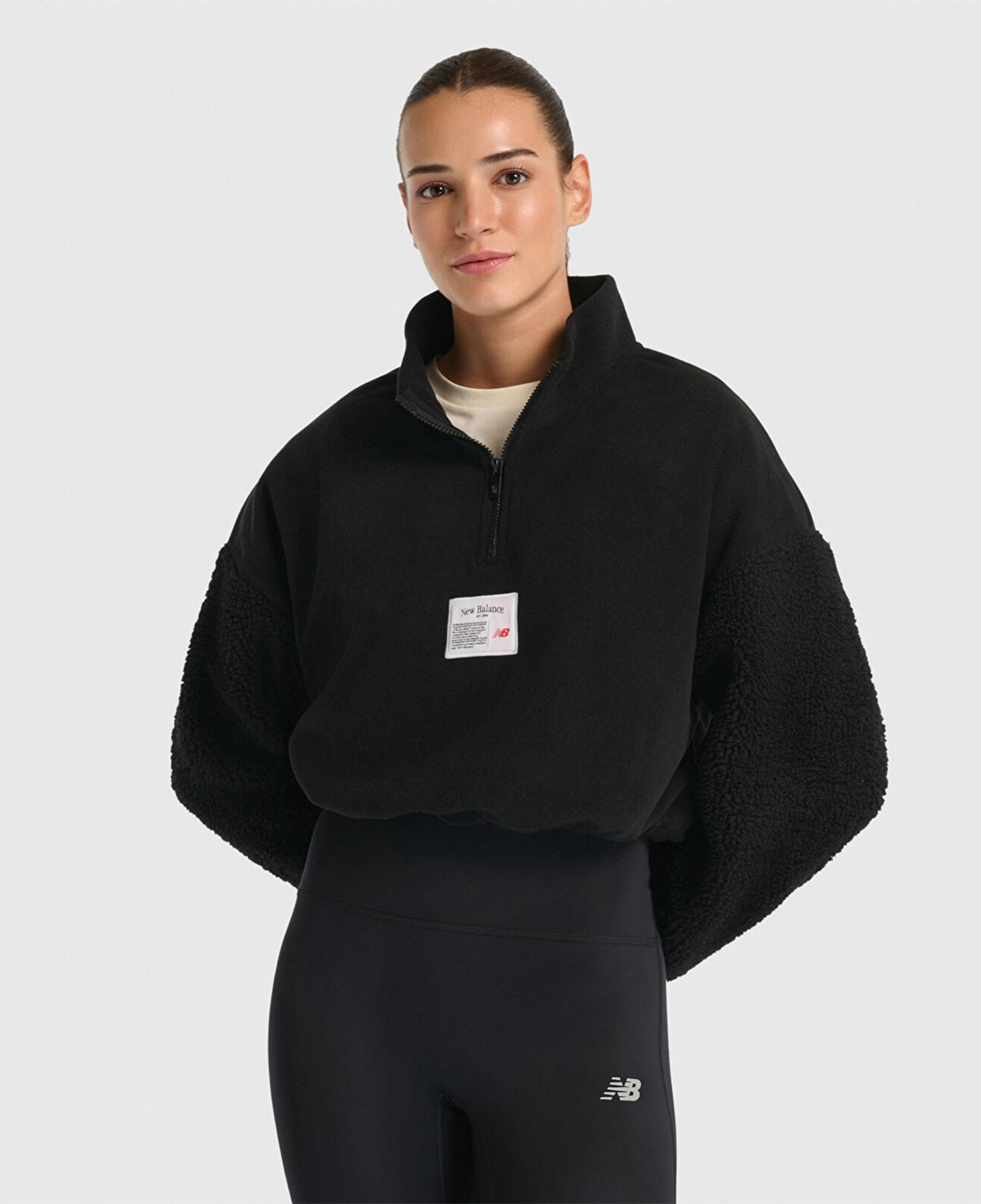 New Balance Siyah Kadın Sweatshirt