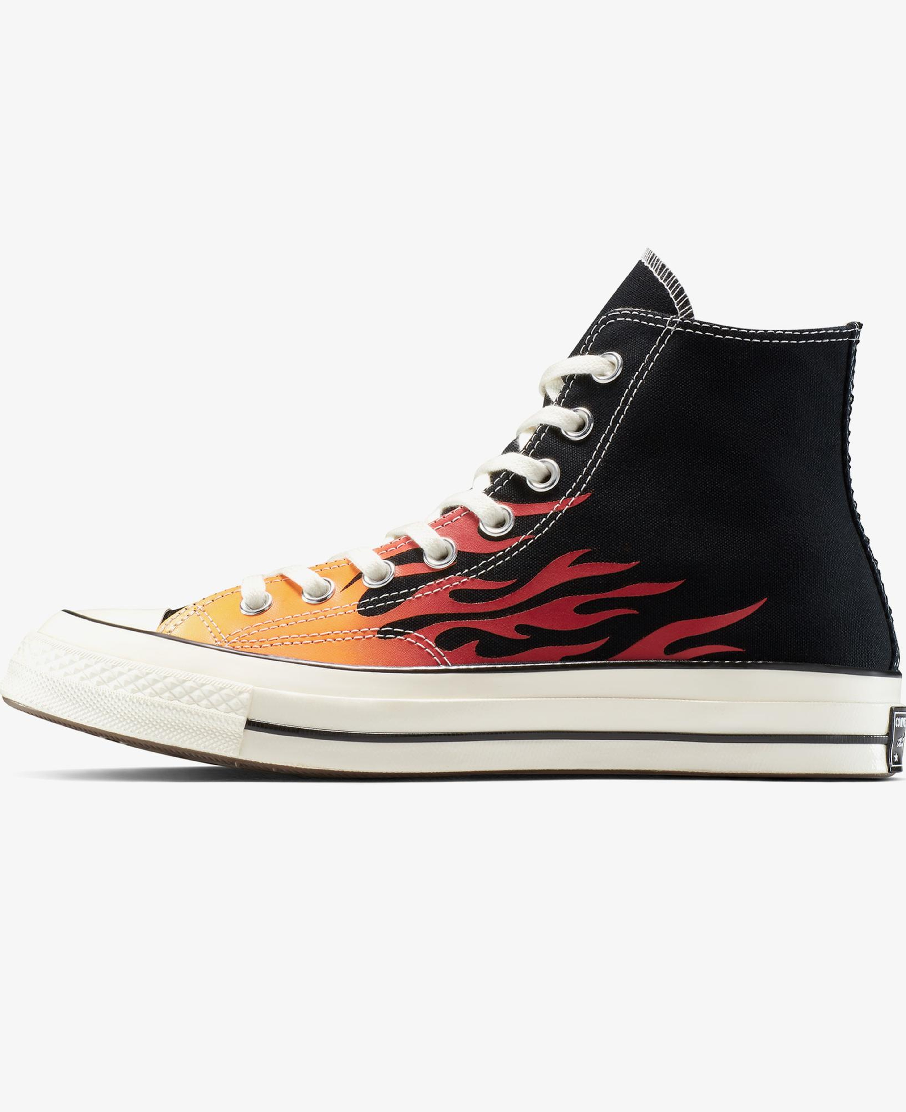 Converse Chuck 70 Fire Unisex Siyah Sneaker