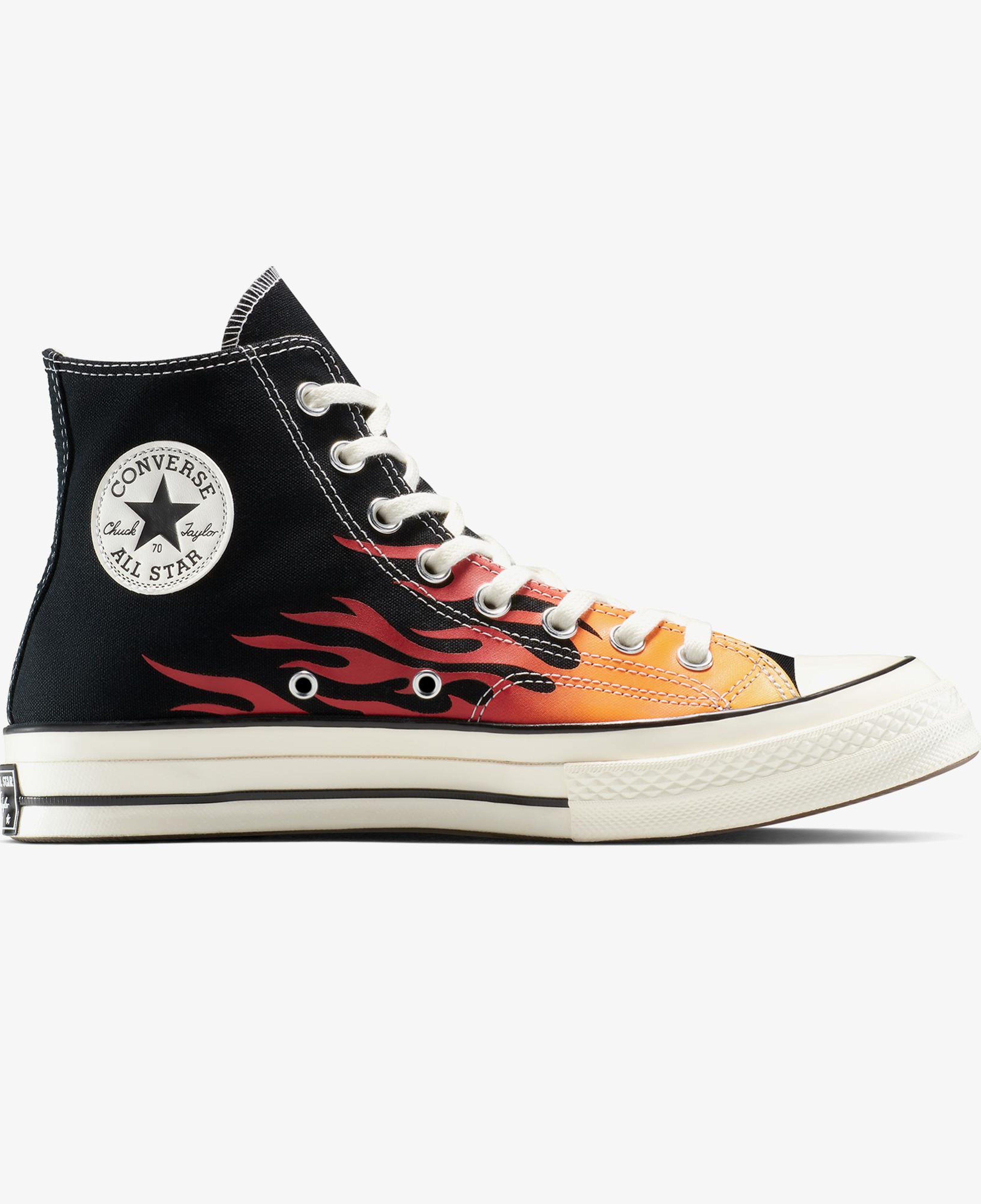 Converse Chuck 70 Fire Unisex Siyah Sneaker