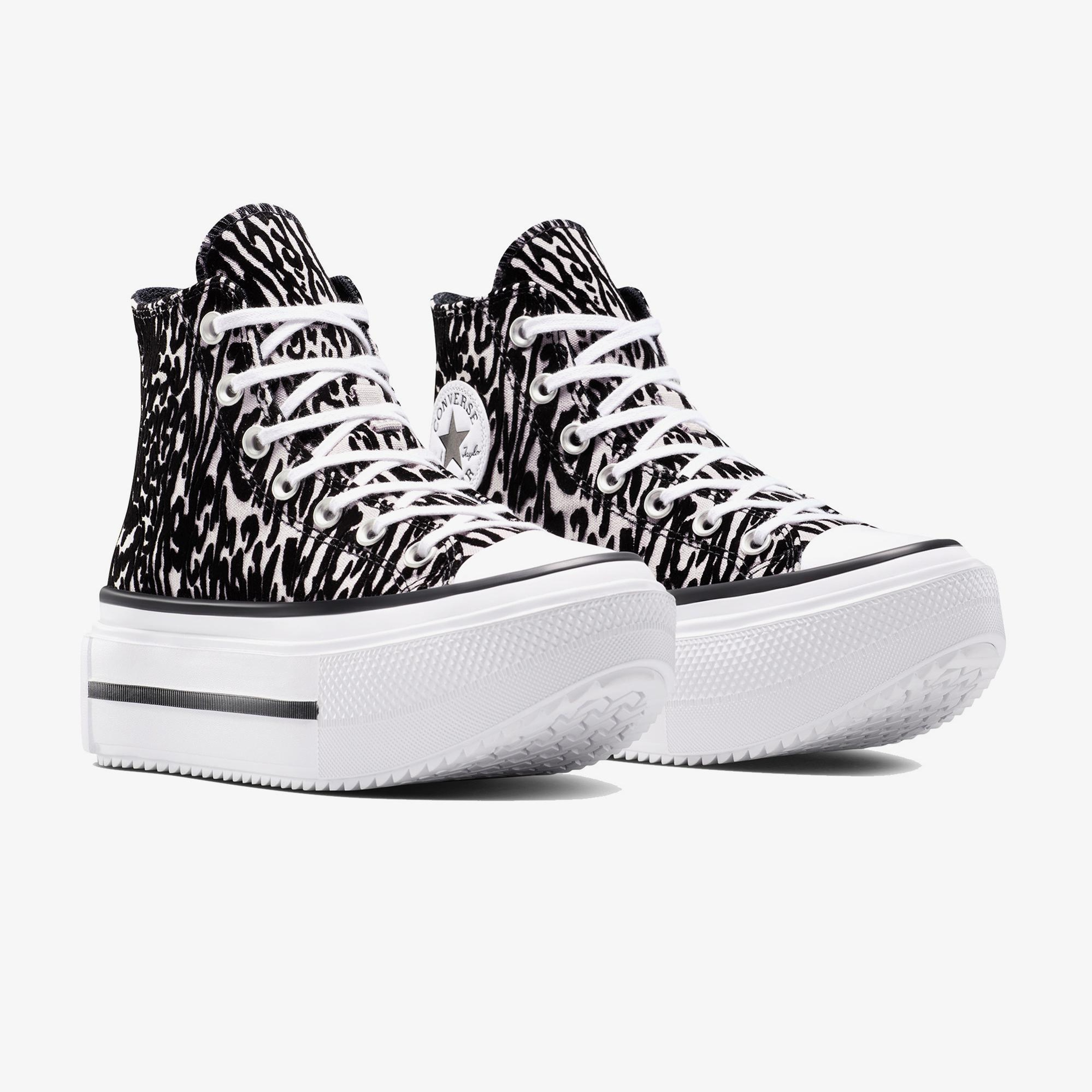 Converse Chuck Taylor All Star Lift Double Stack Unisex Siyah Sneaker