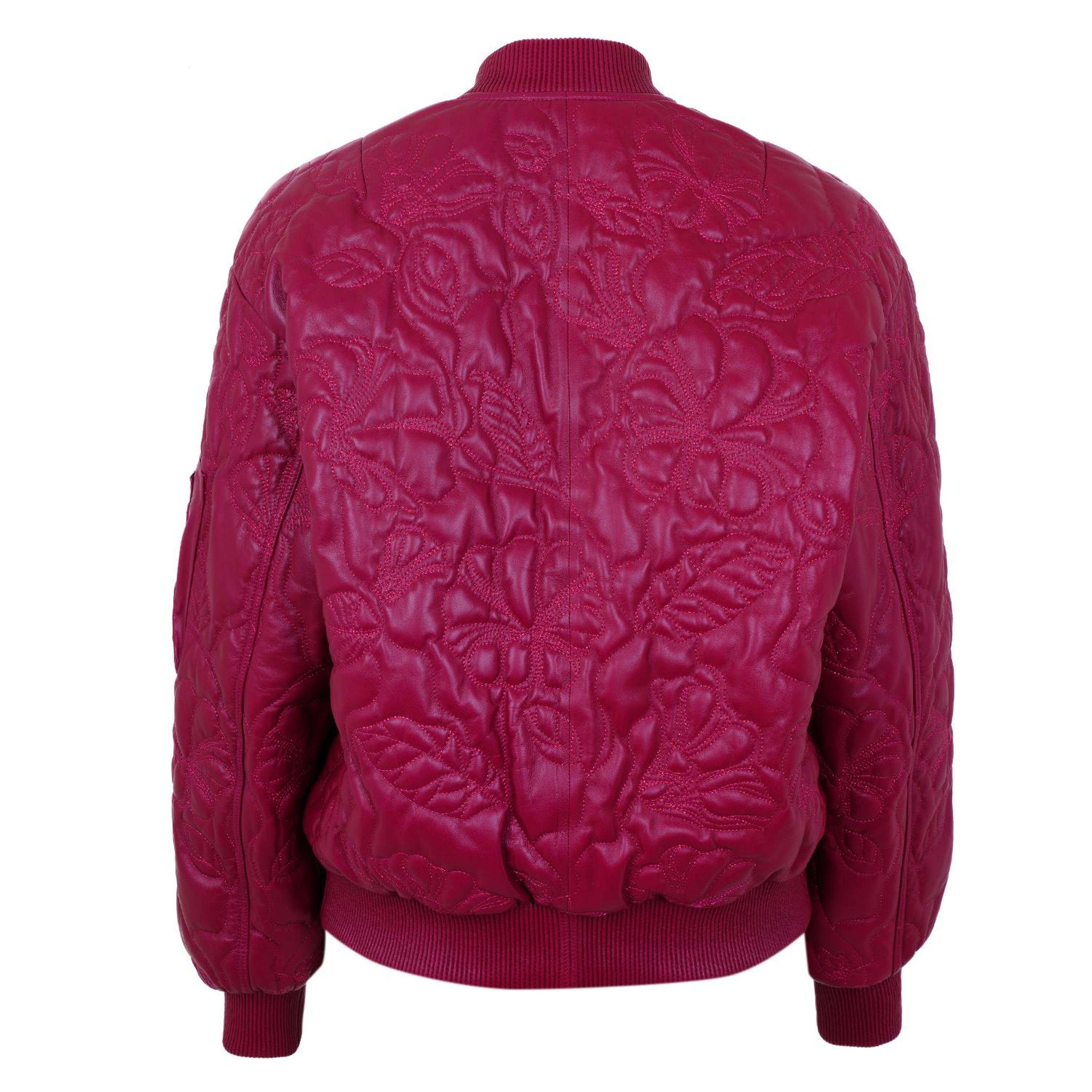 Anna Mor Kadın Çift Taraflı Deri Bomber Ceket