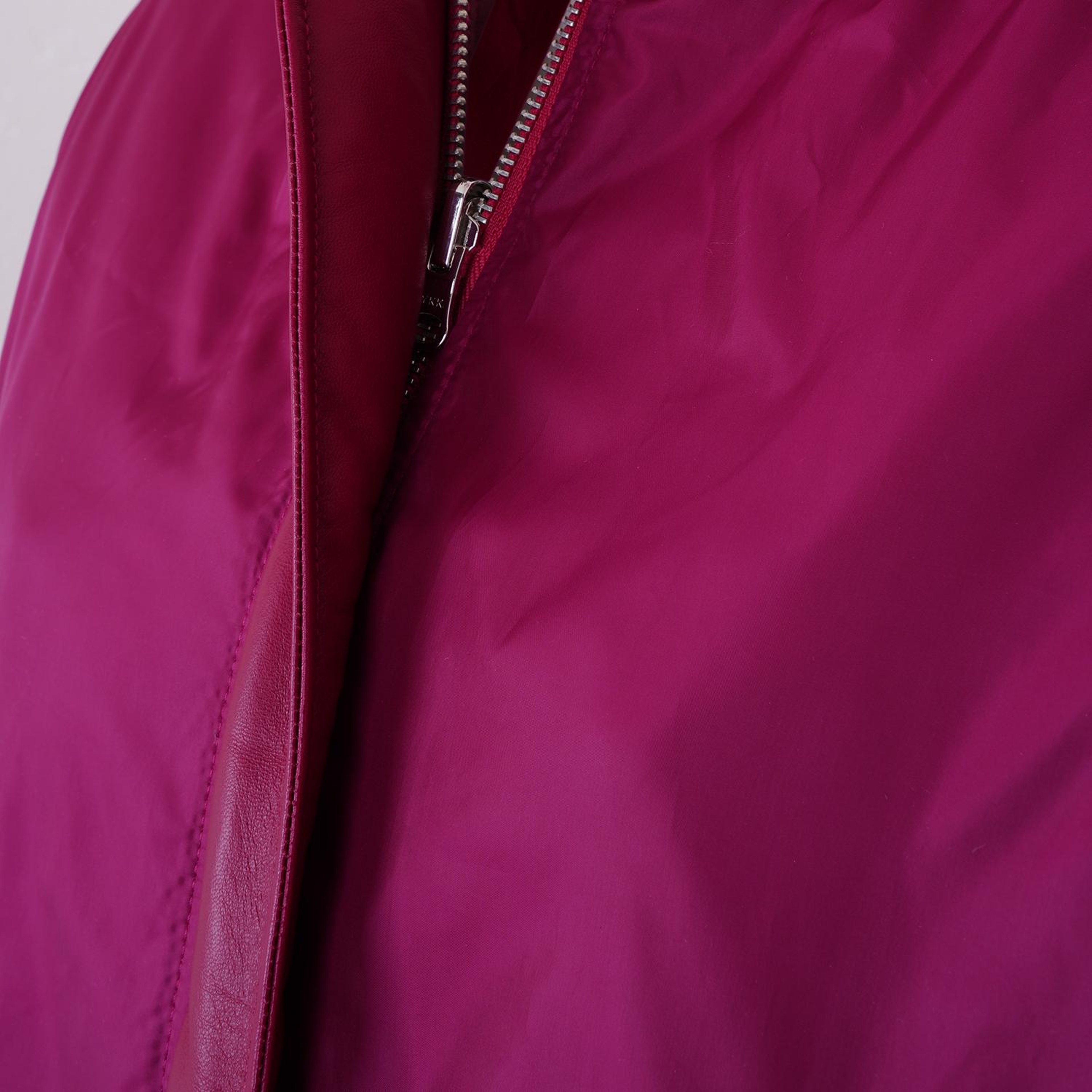 Anna Mor Kadın Çift Taraflı Deri Bomber Ceket