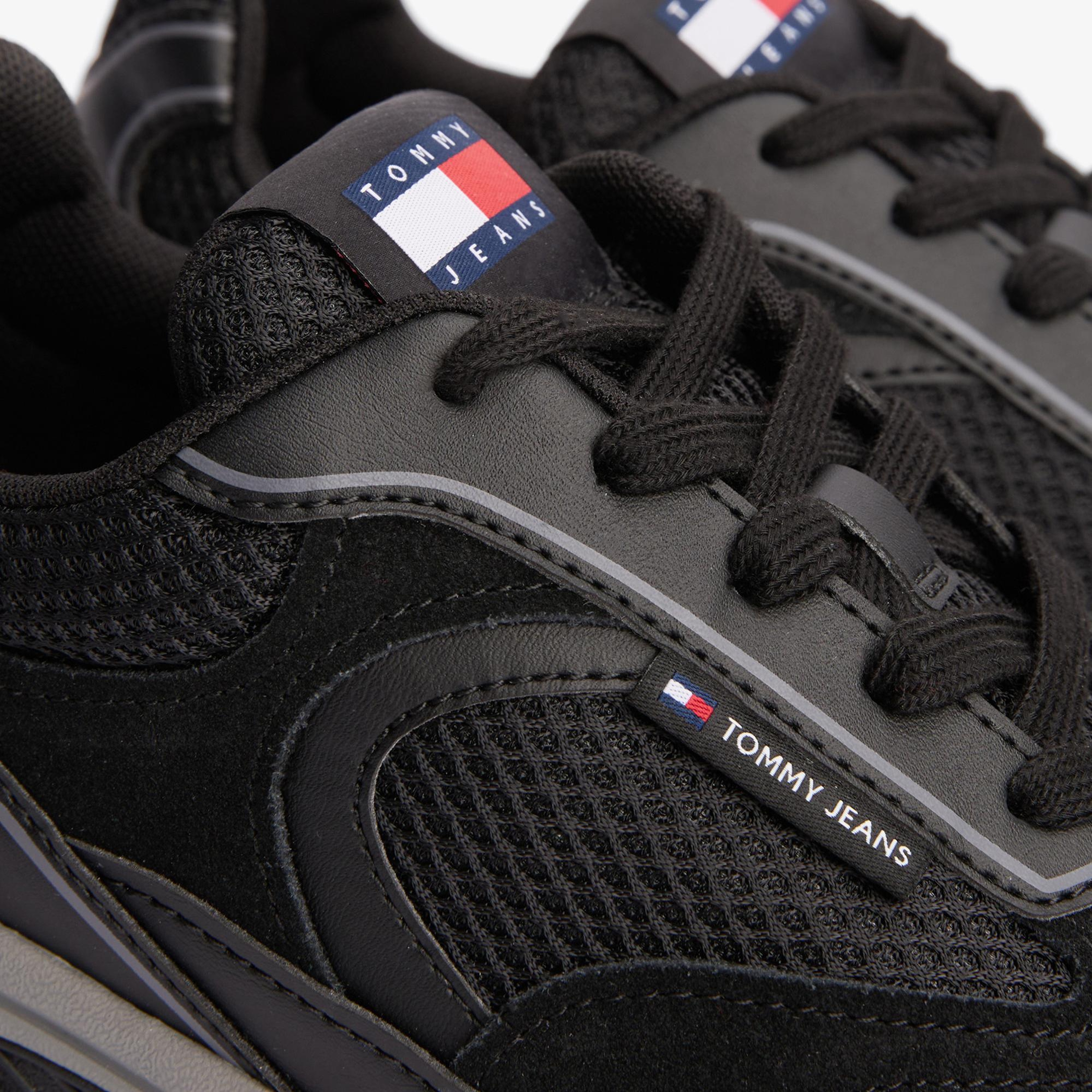 Tommy Hilfiger Erkek Siyah Sneaker