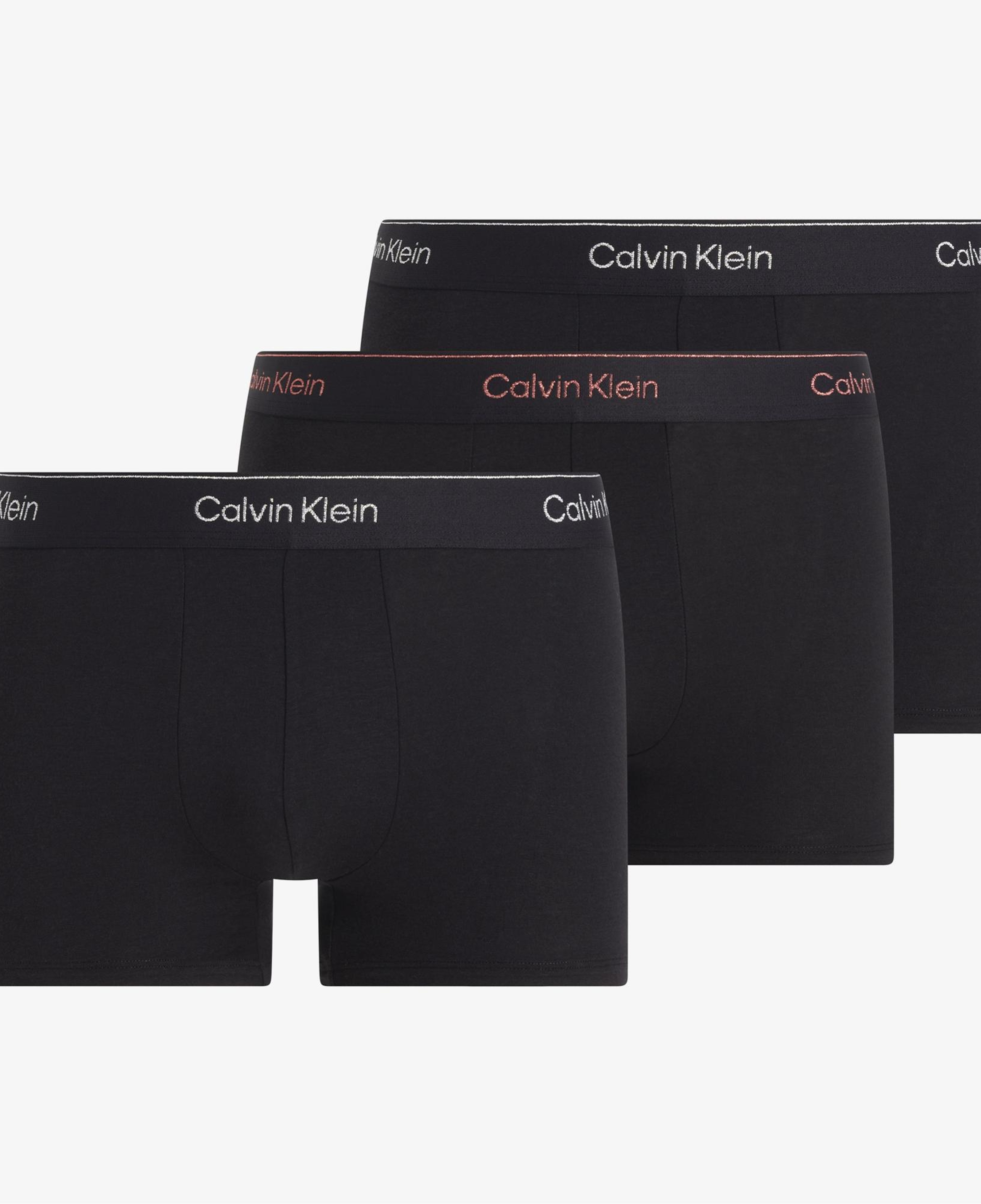 Calvin Klein 3'lü Erkek Siyah Boxer