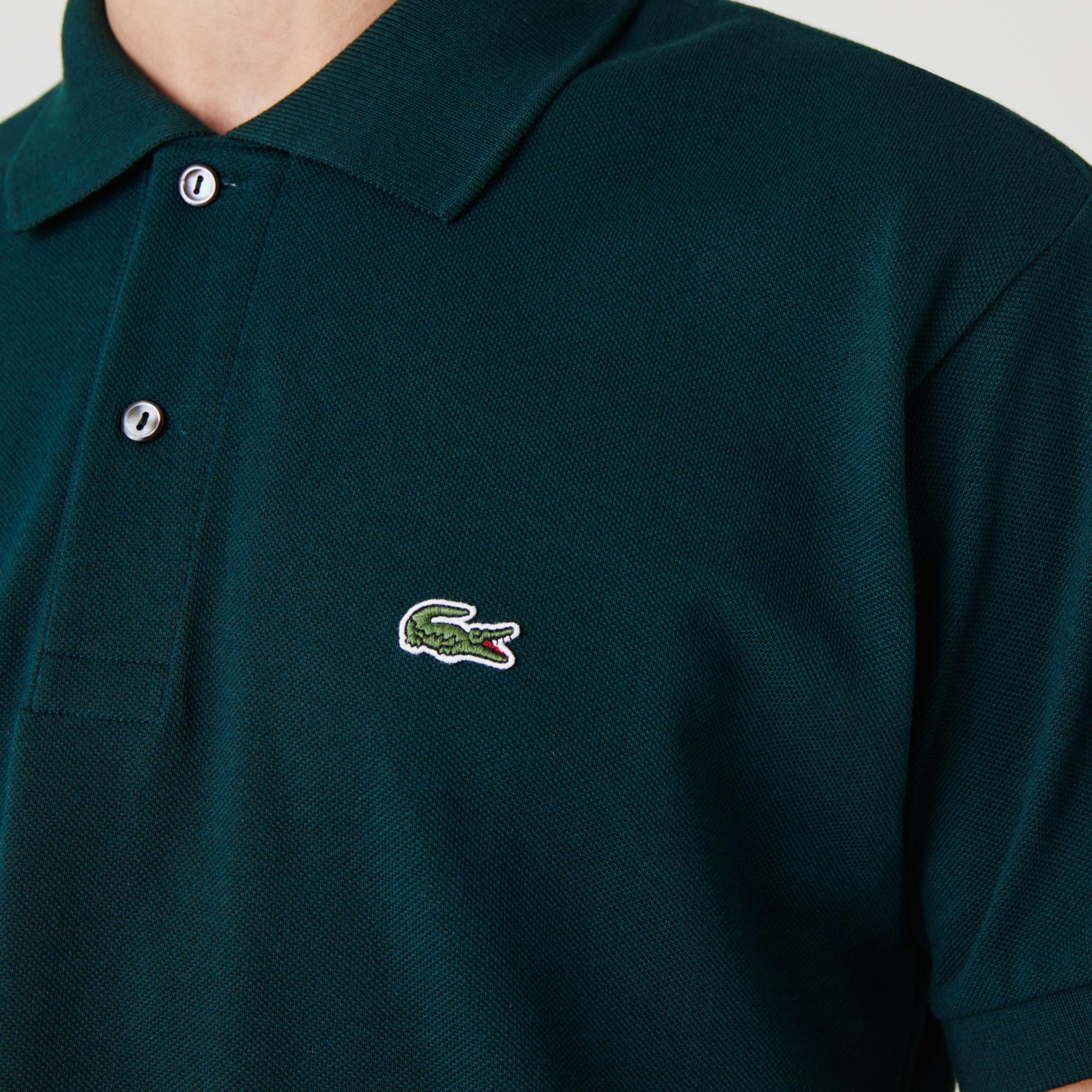 Lacoste L.12.12 Erkek Classic Fit Koyu Yeşil Polo