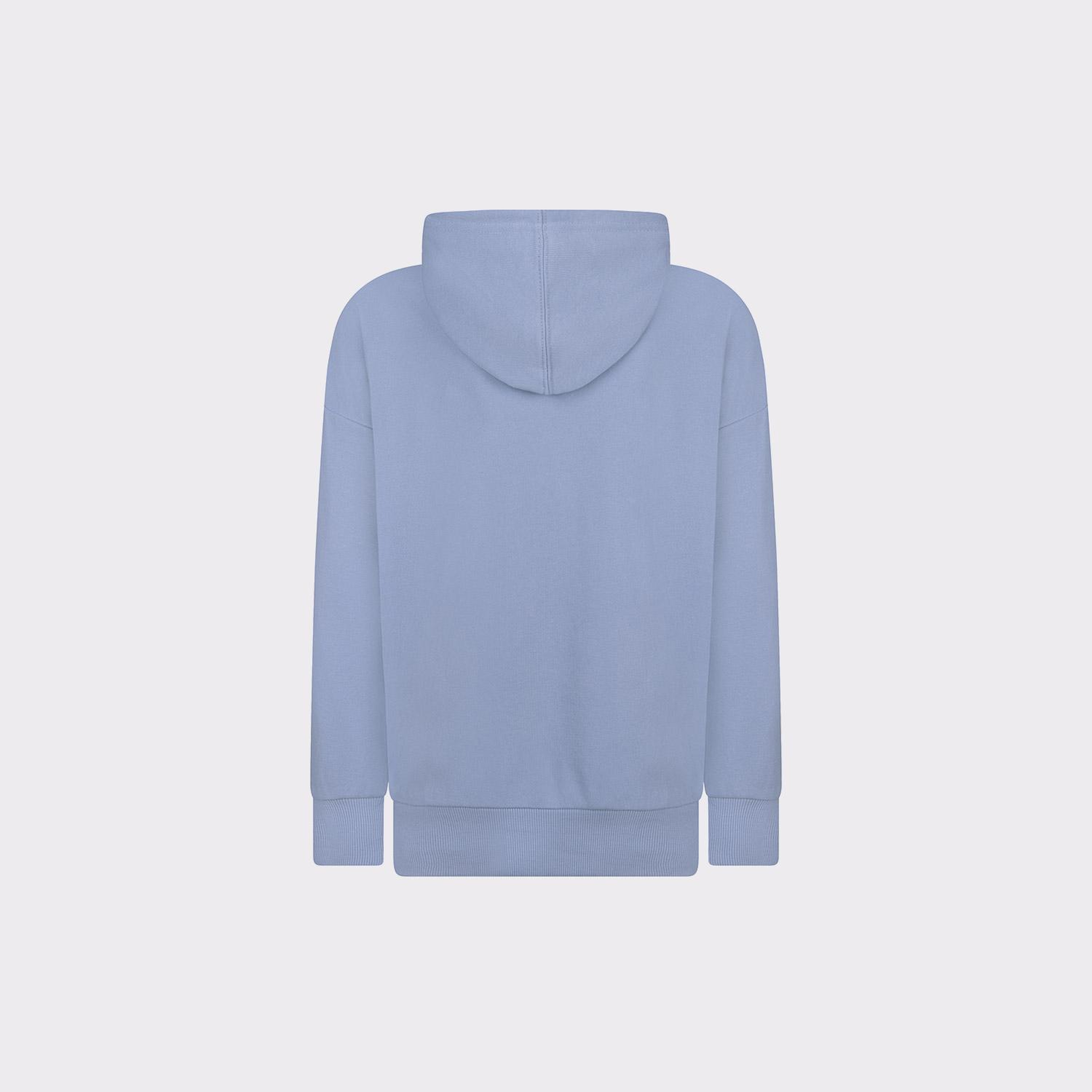 Converse Oversized Chuck Patch Çocuk Mavi Hoodie