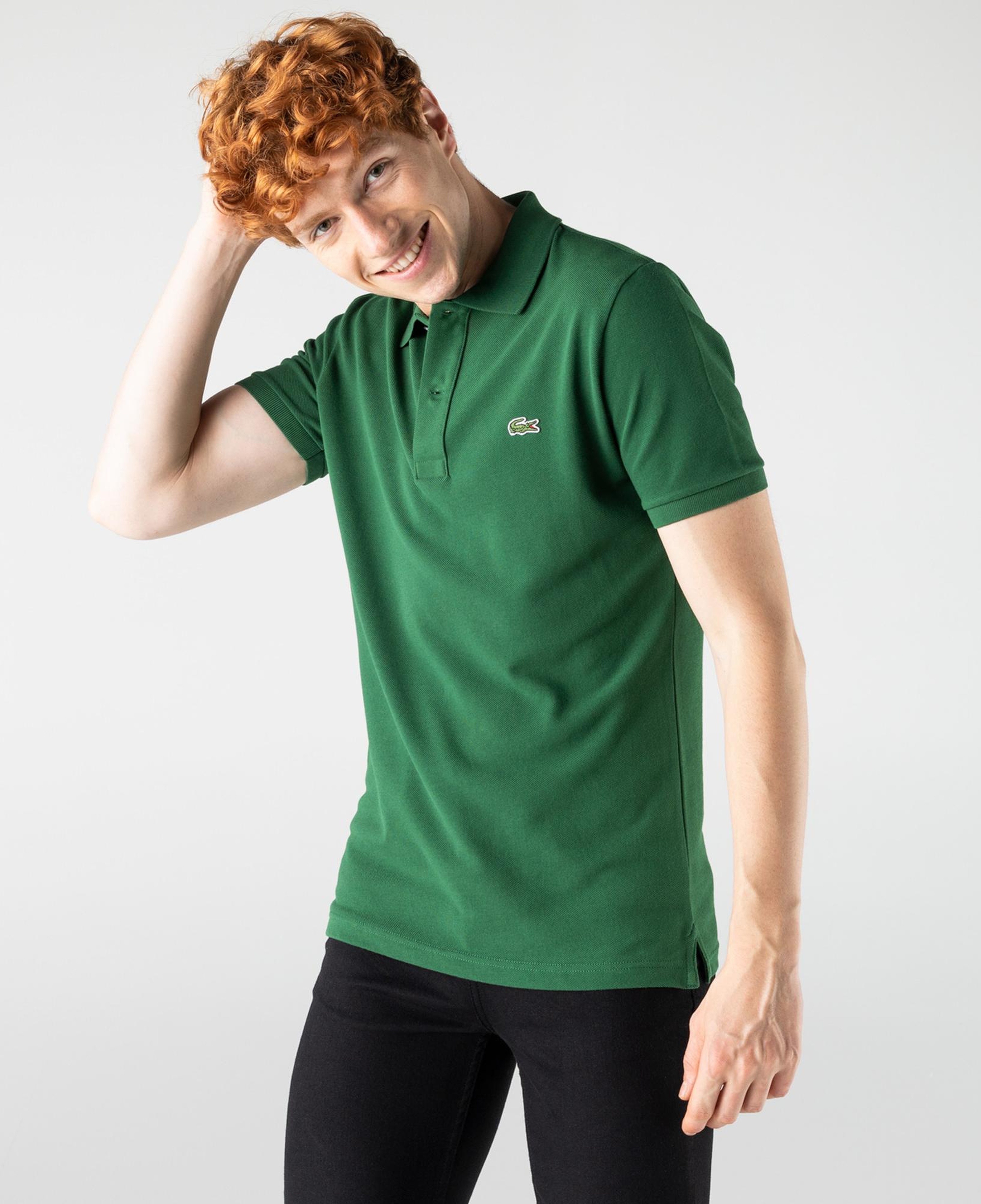 Lacoste L.12.12 Erkek Slim Fit Yeşil Polo