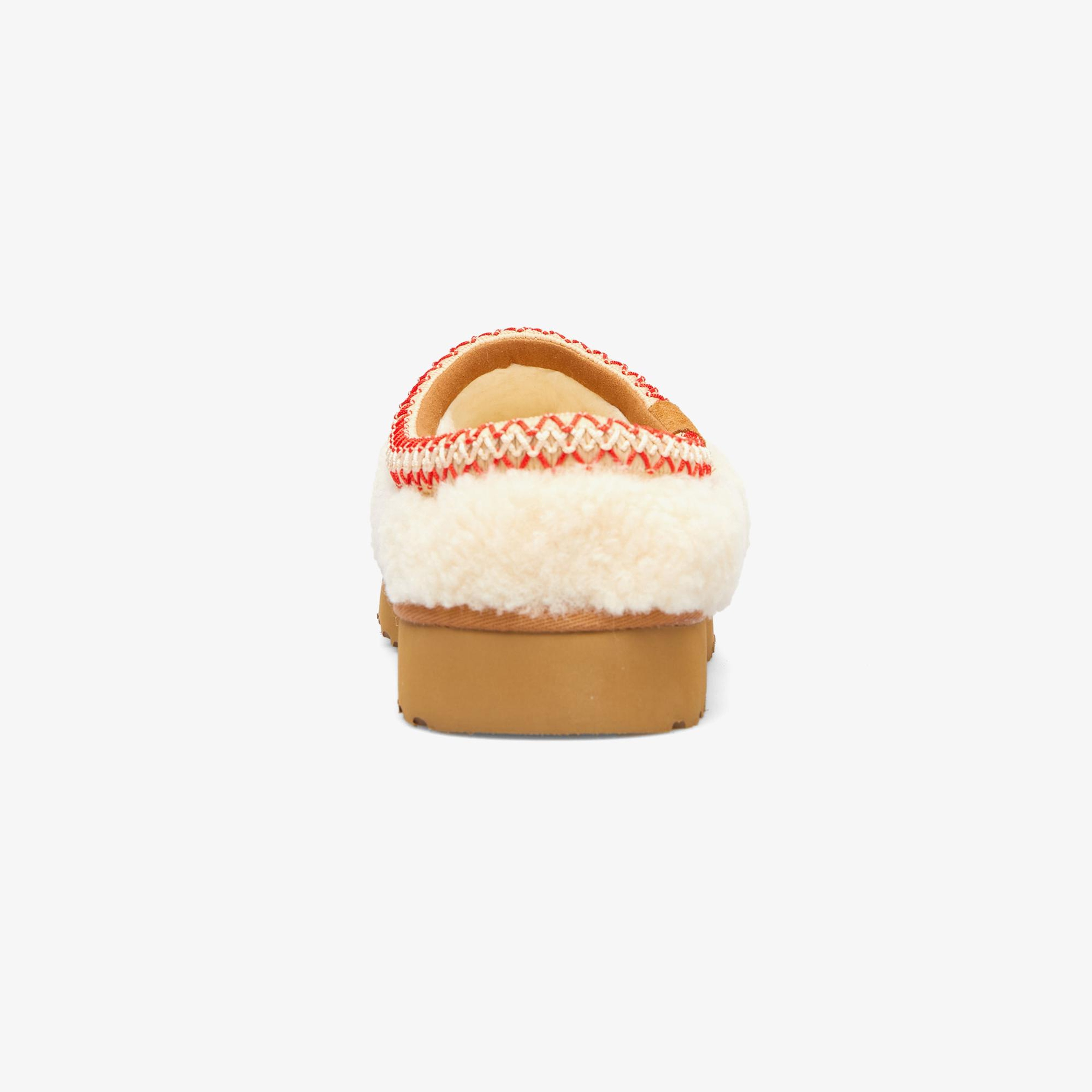 UGG Tasman Maxi Curly Kadın Krem Rengi Terlik