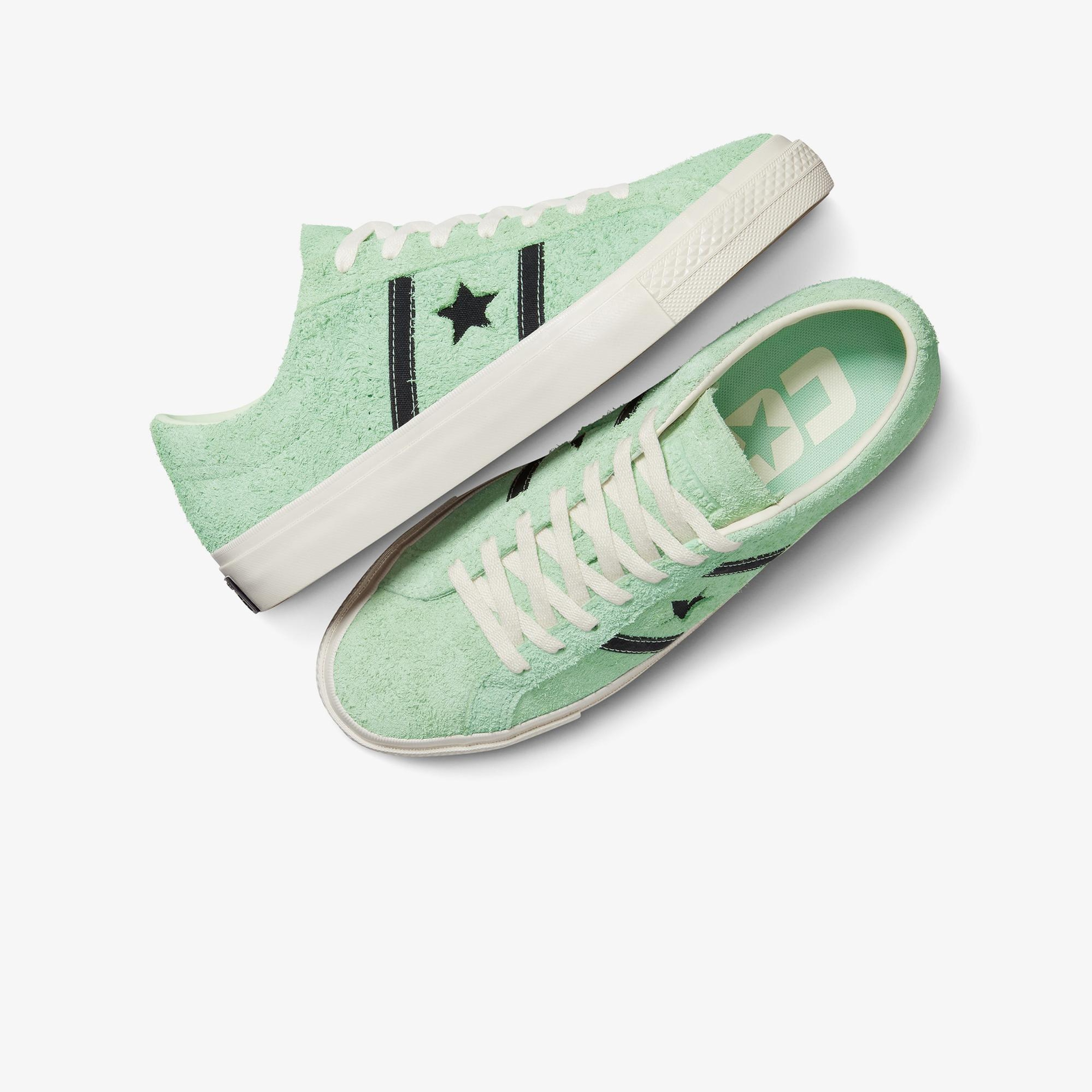 Converse One Star Academy Pro Unisex Yeşil Süet Sneaker