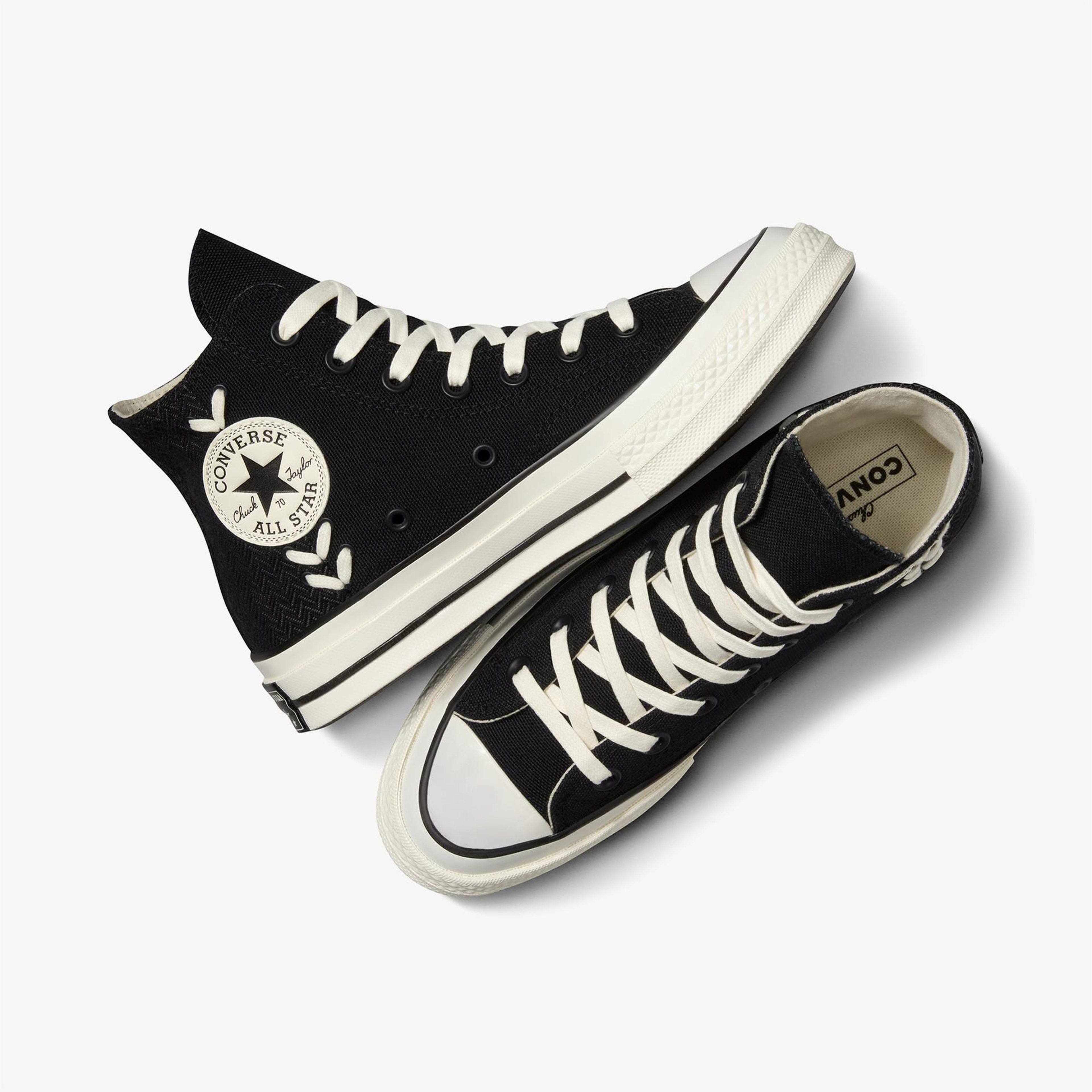 Converse Chuck 70 Crafted Laces Unisex Siyah Sneaker