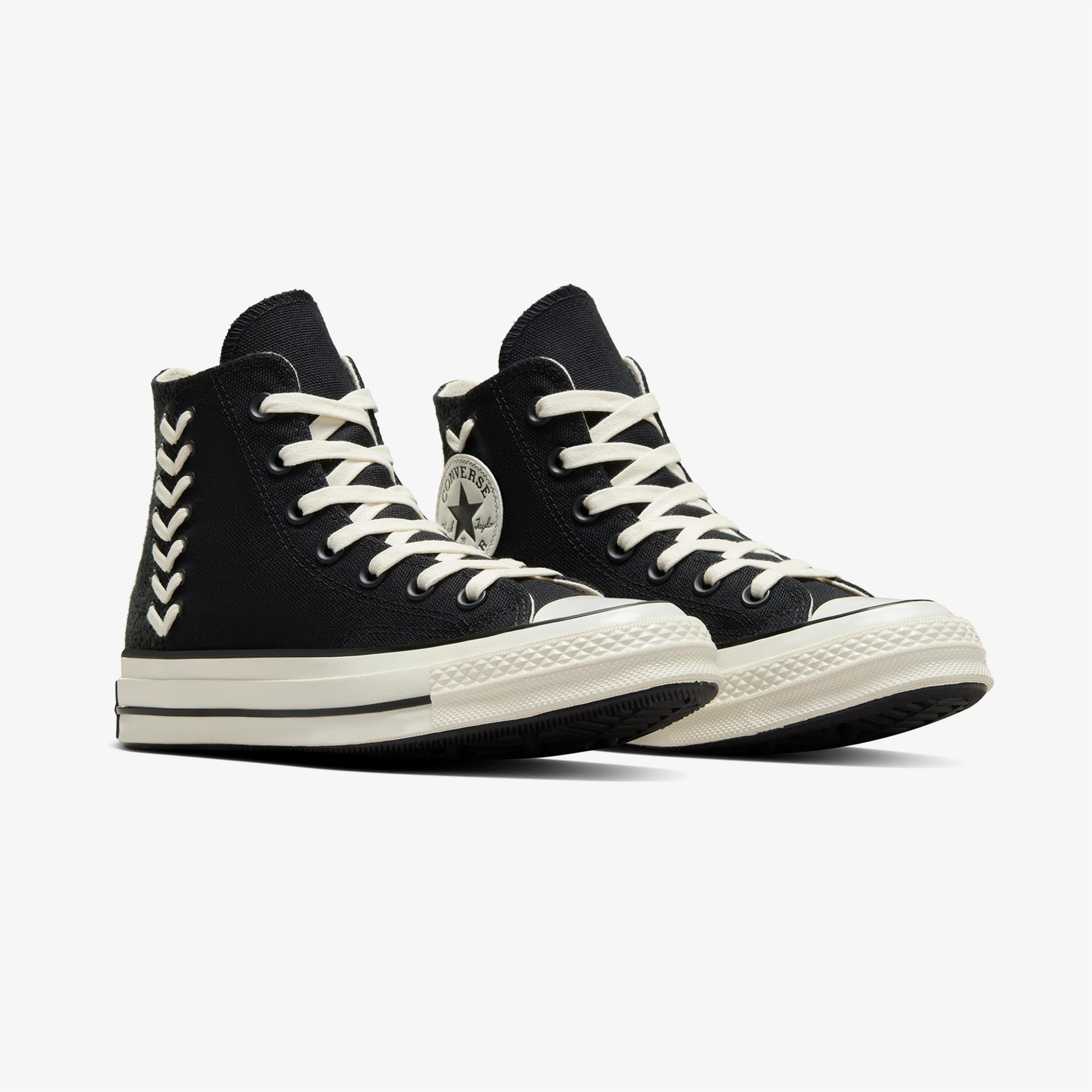 Converse Chuck 70 Crafted Laces Unisex Siyah Sneaker