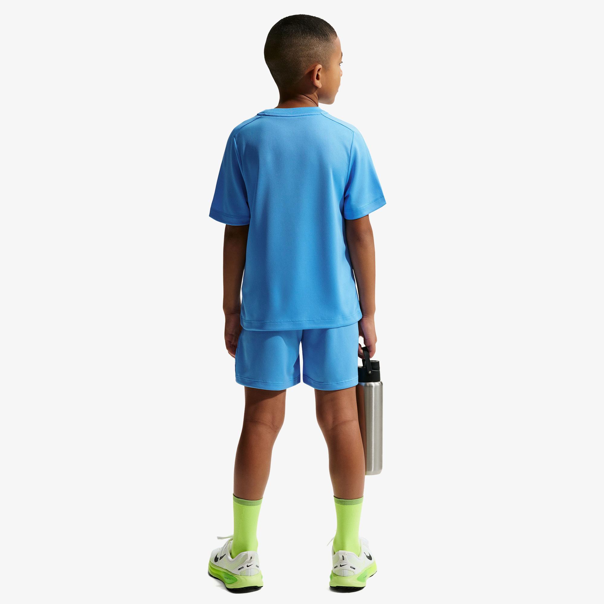 Nike Dri-Fit Multi Çocuk Mavi T-Shirt