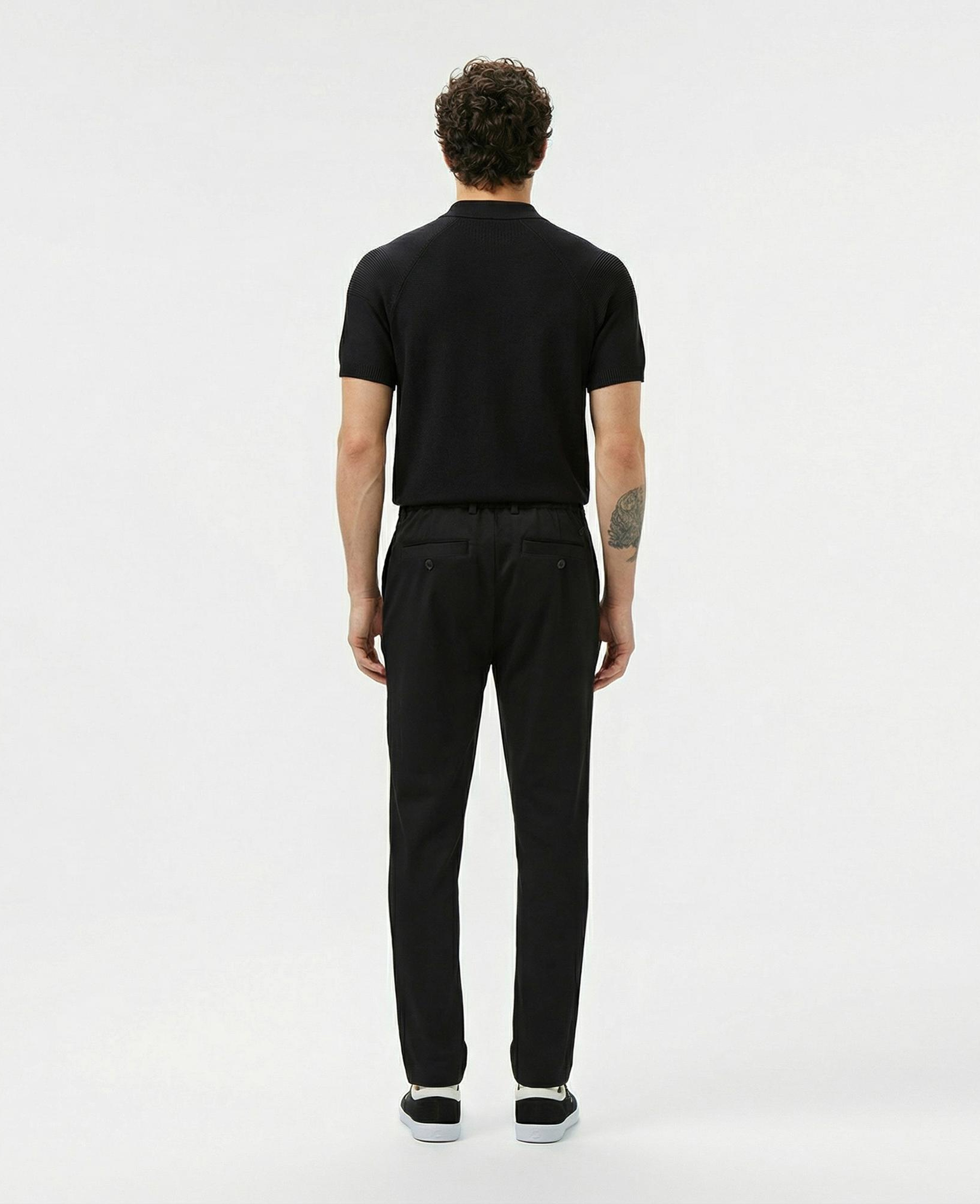 Lacoste Erkek Regular Fit Siyah Pantolon