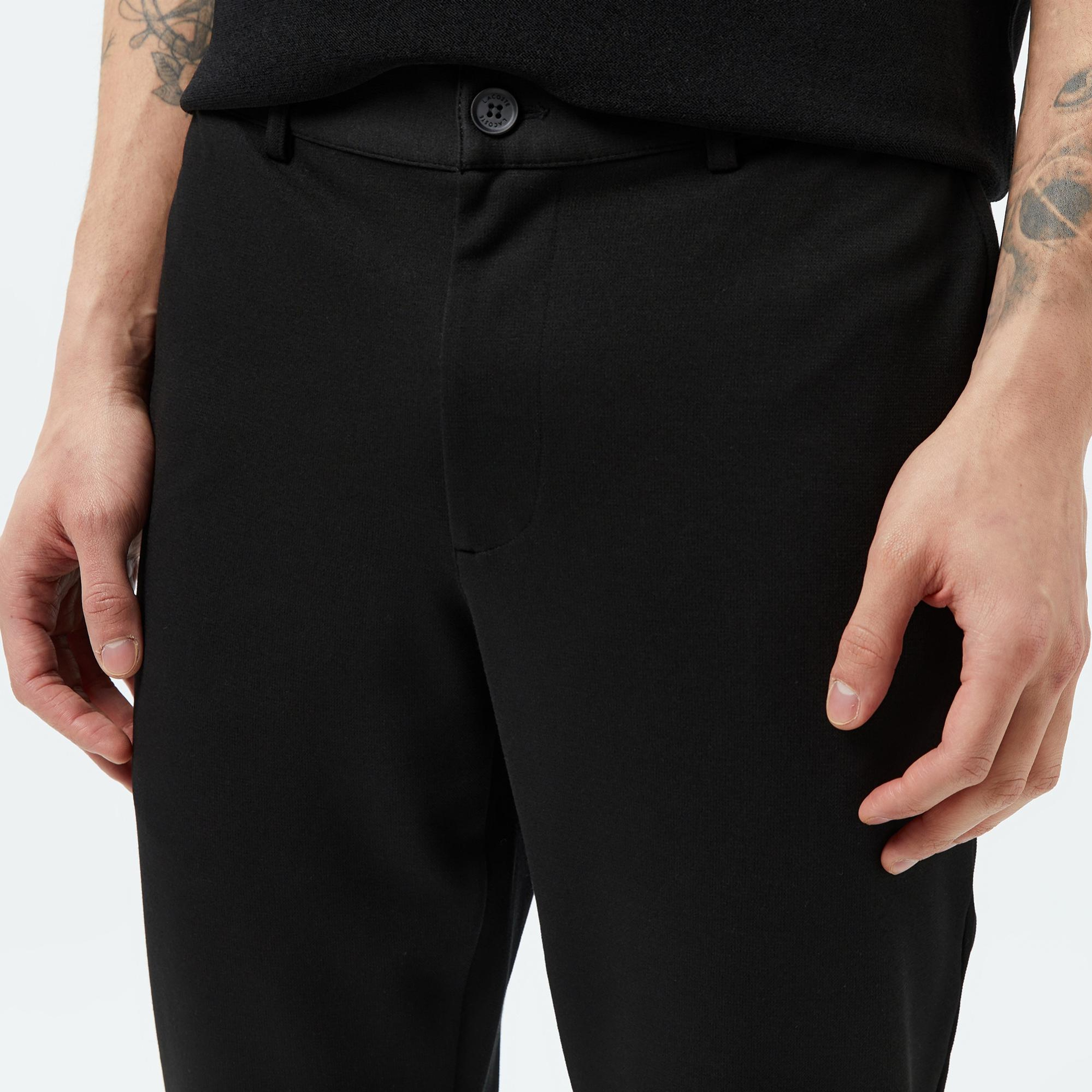 Lacoste Erkek Regular Fit Siyah Pantolon