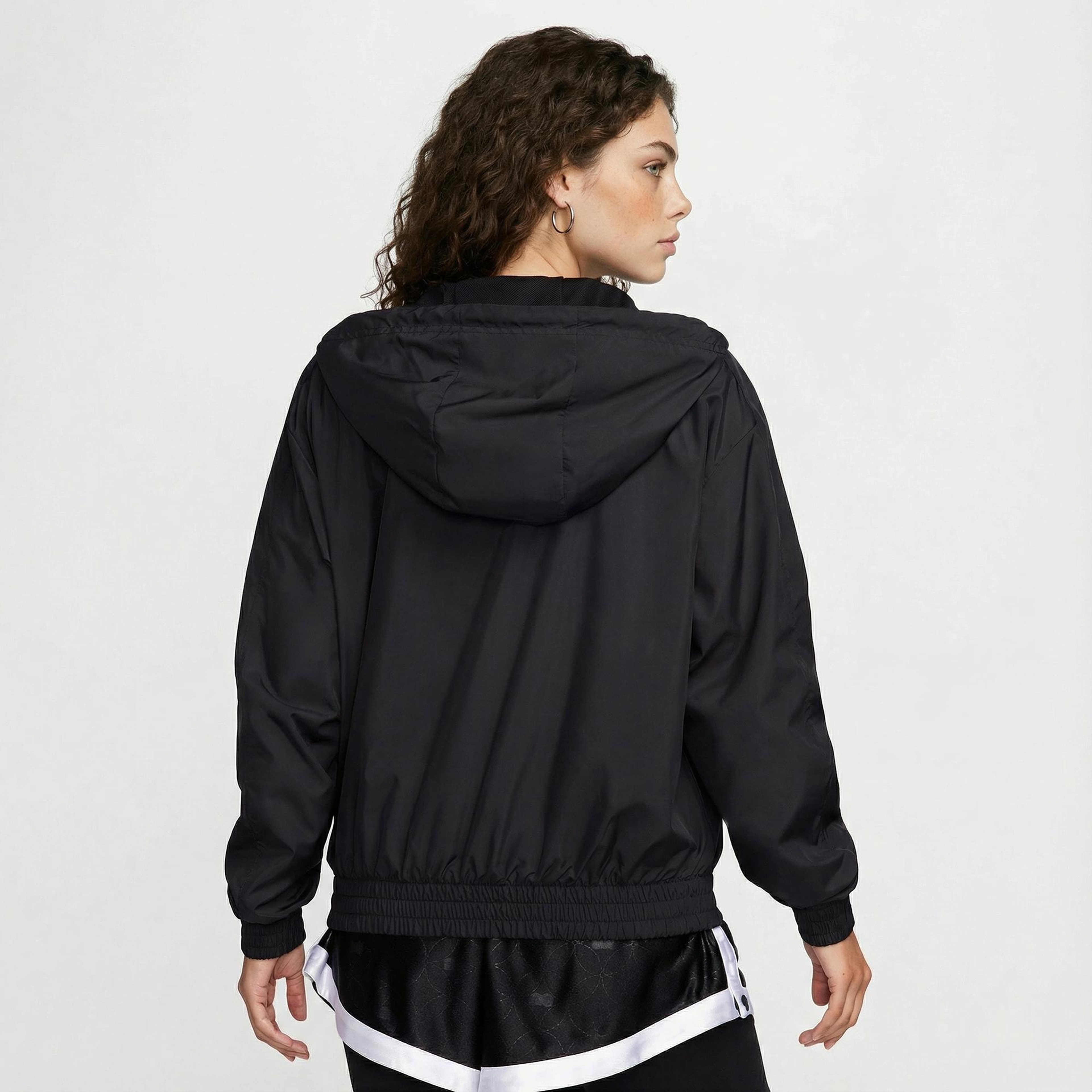 Nike Sportswear Classic Woven Kadın Siyah Ceket