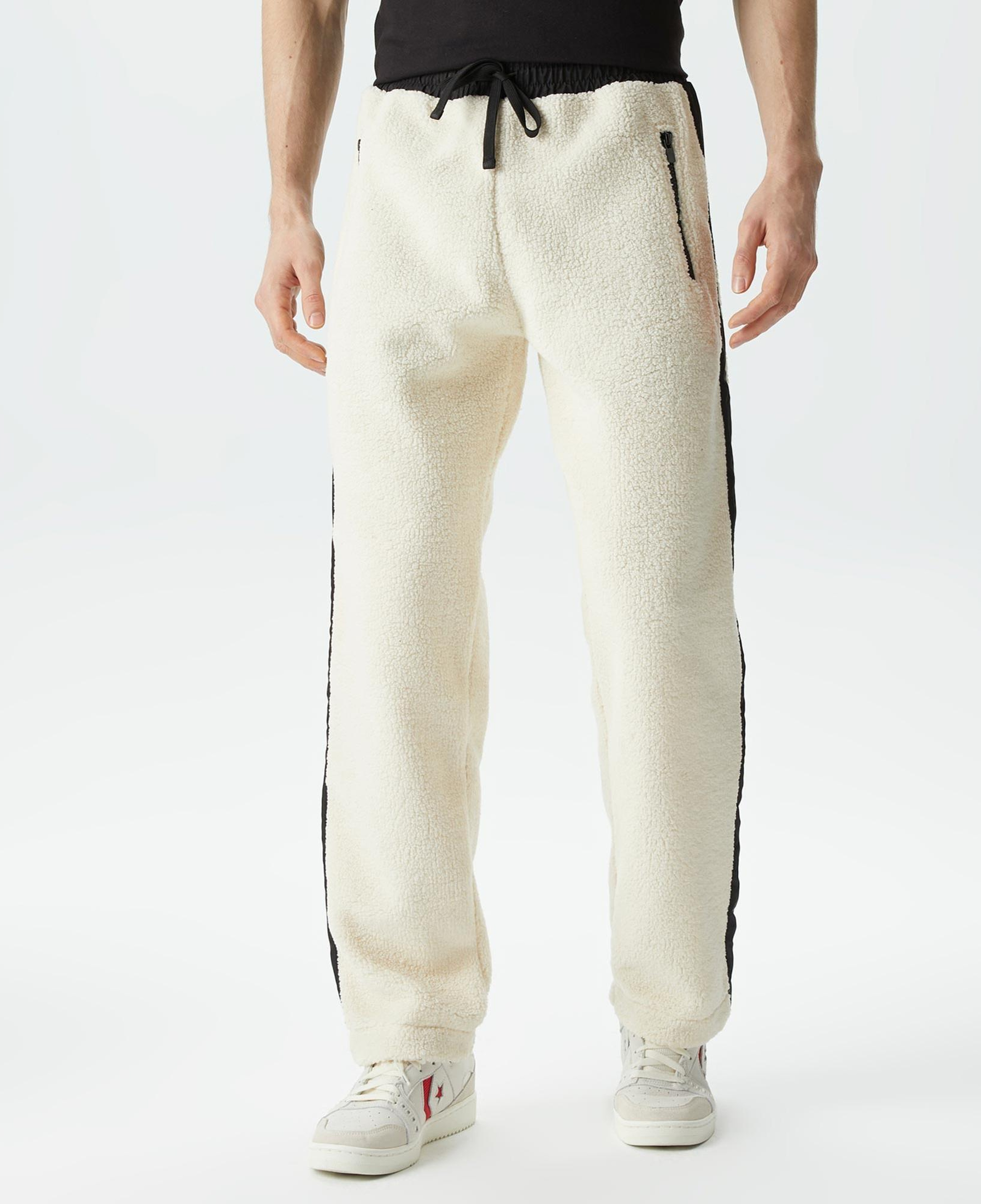 The Stay Line Plush Erkek Krem Eşofman Altı