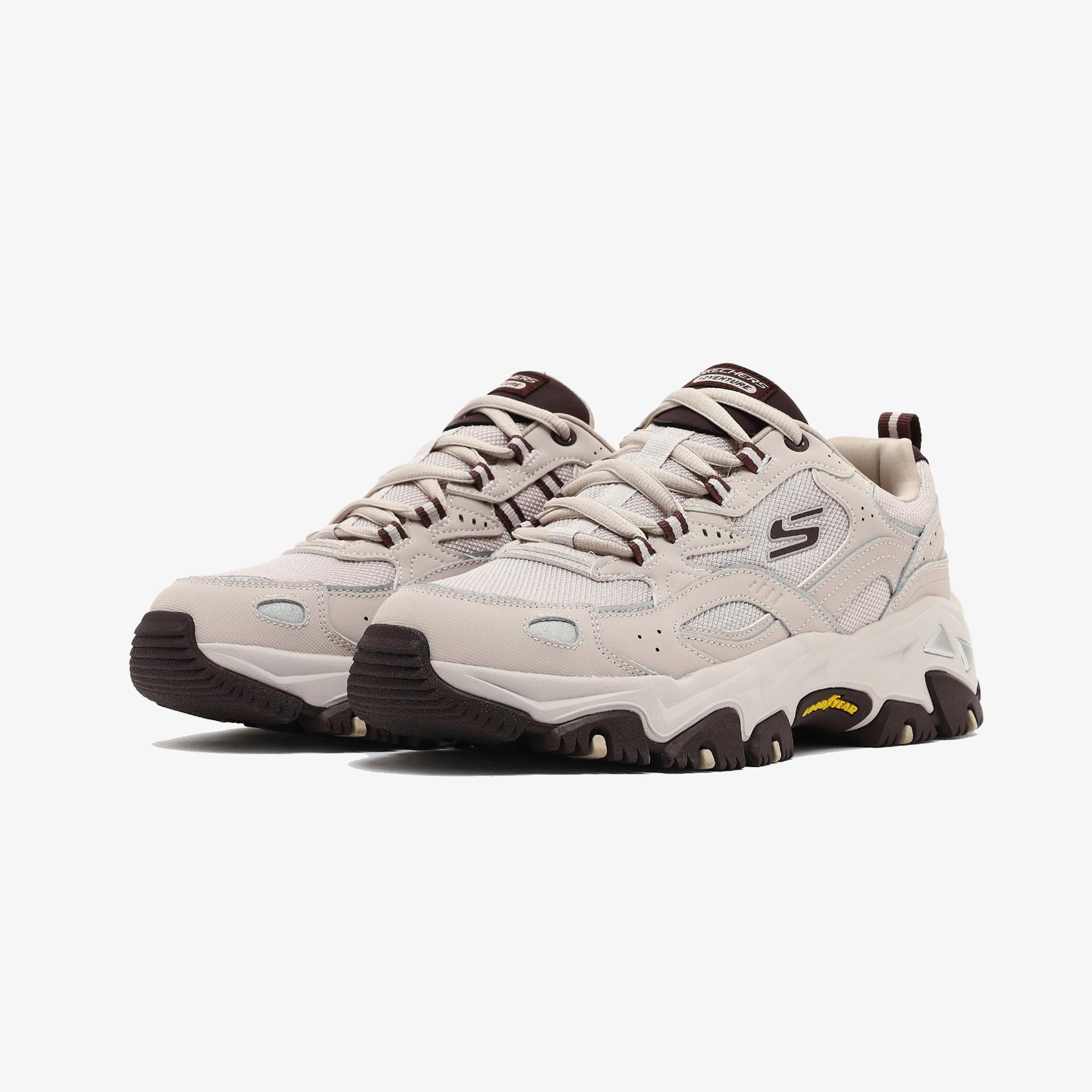 Skechers D'Lites Hiker Erkek Gri Spor Ayakkabı