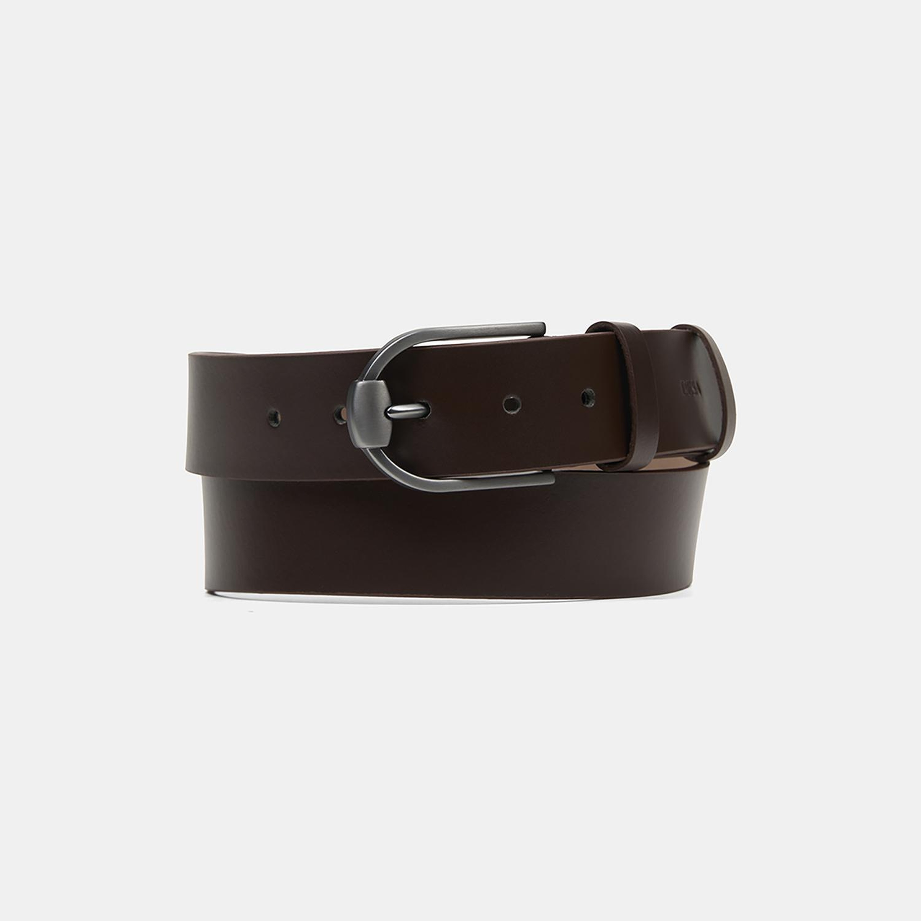 Erkek Kahve Spor Deri Kemer