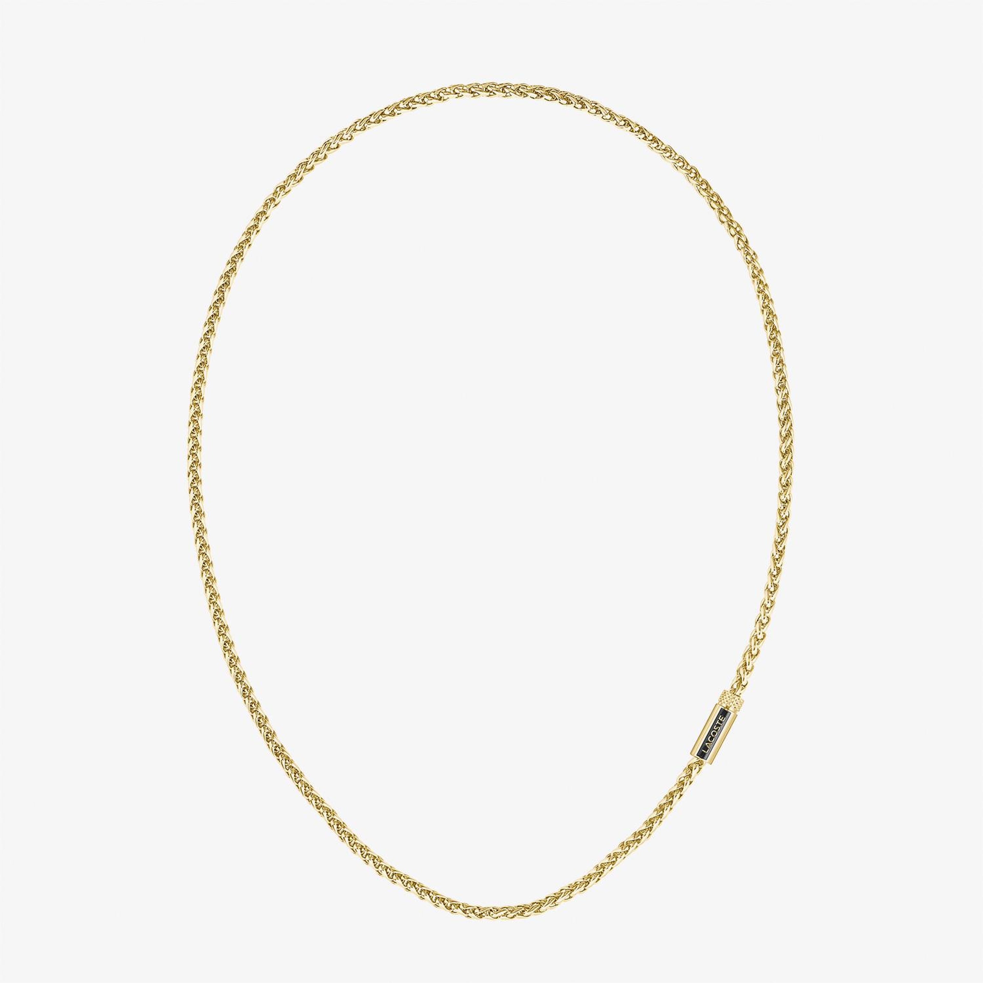 Lacoste Erkek Sarı Çelik Kolye