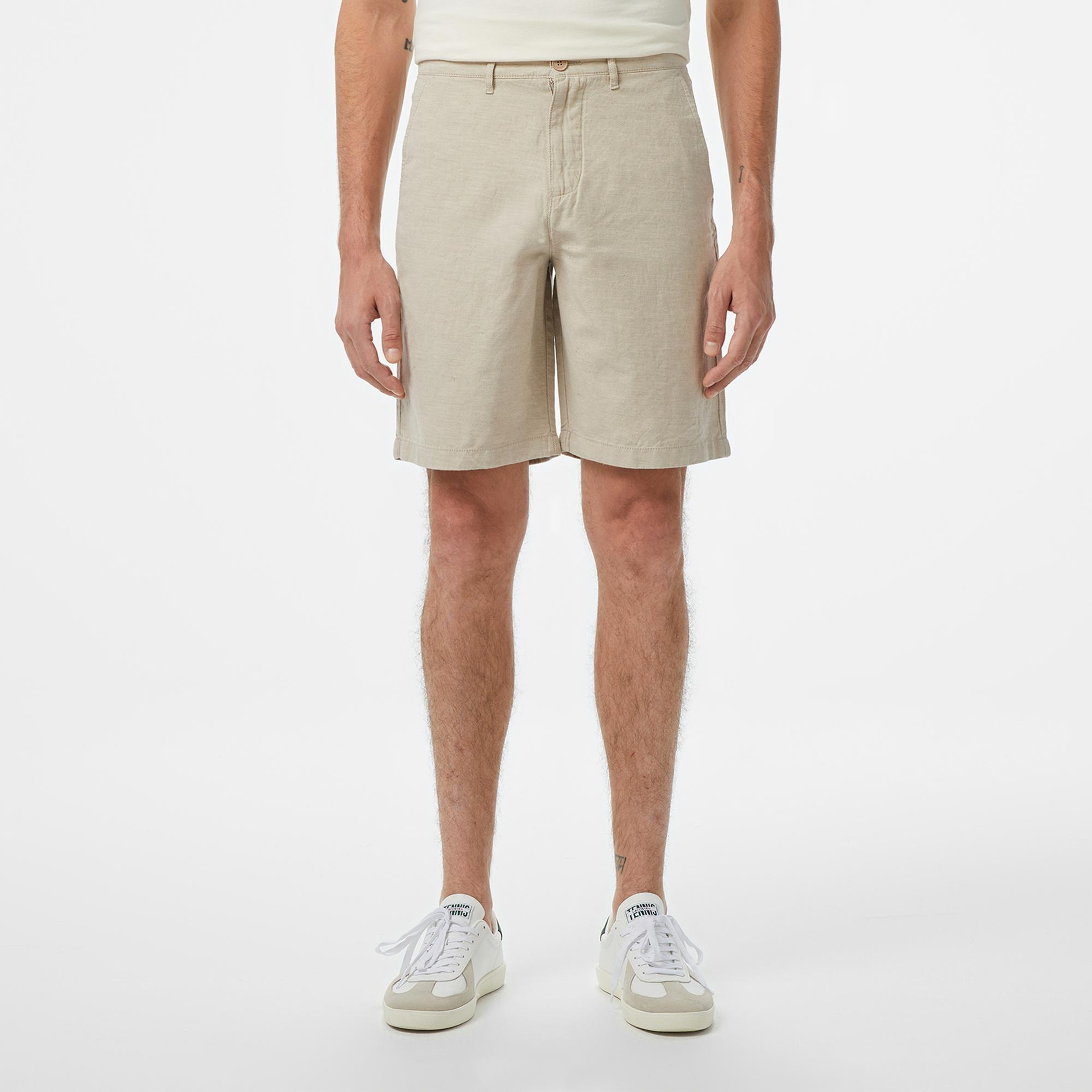 Lacoste Erkek Slim Fit Bej Bermuda Şort