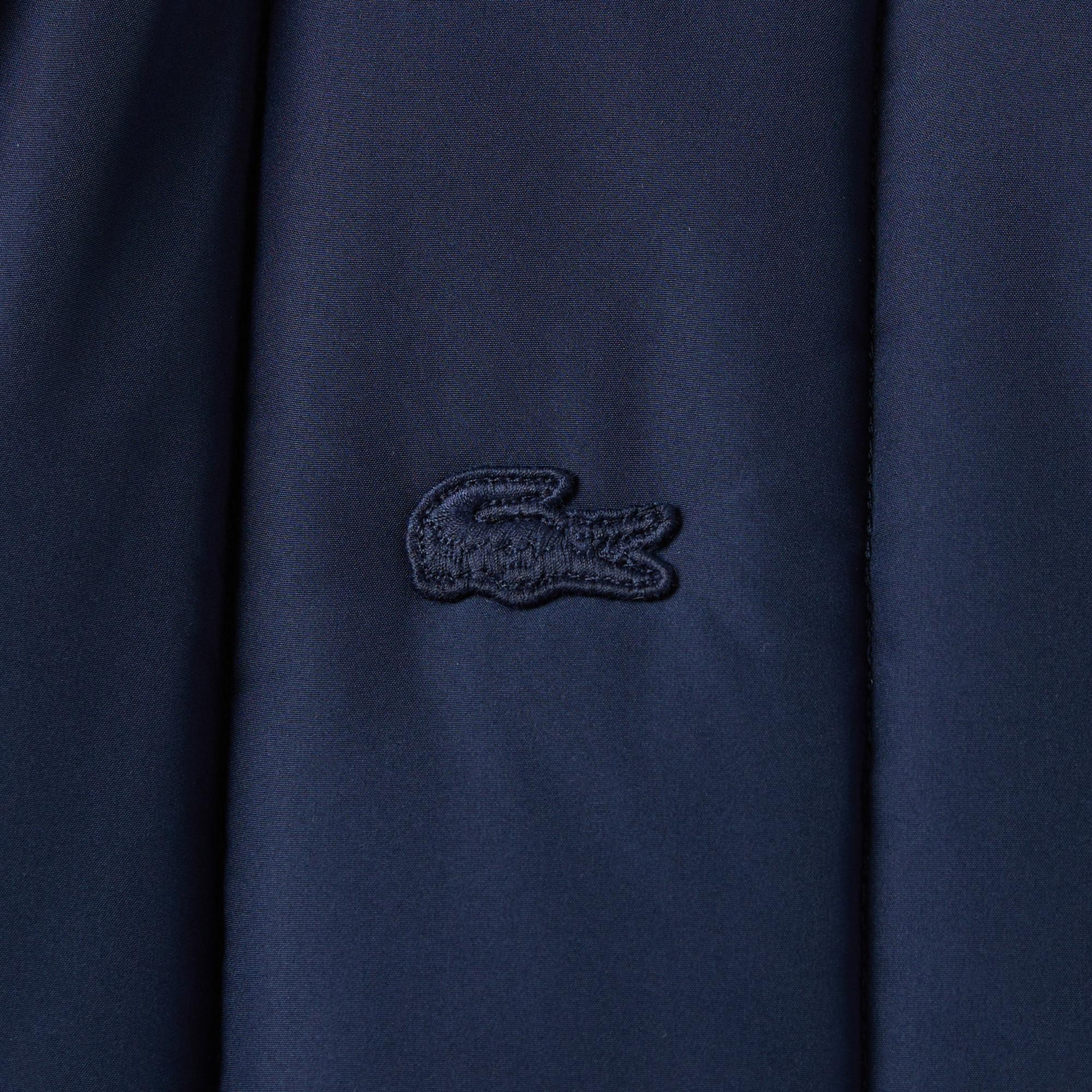 Lacoste Erkek Dik Yaka Lacivert Mont