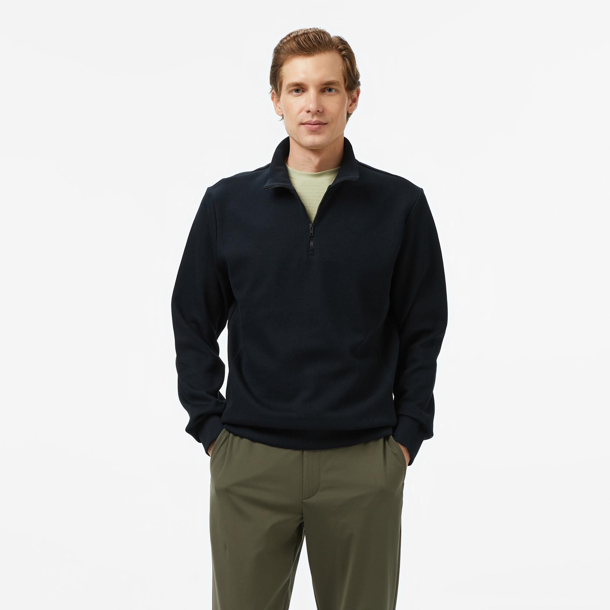 Nautica Erkek Siyah Classic Fit Sweatshirt