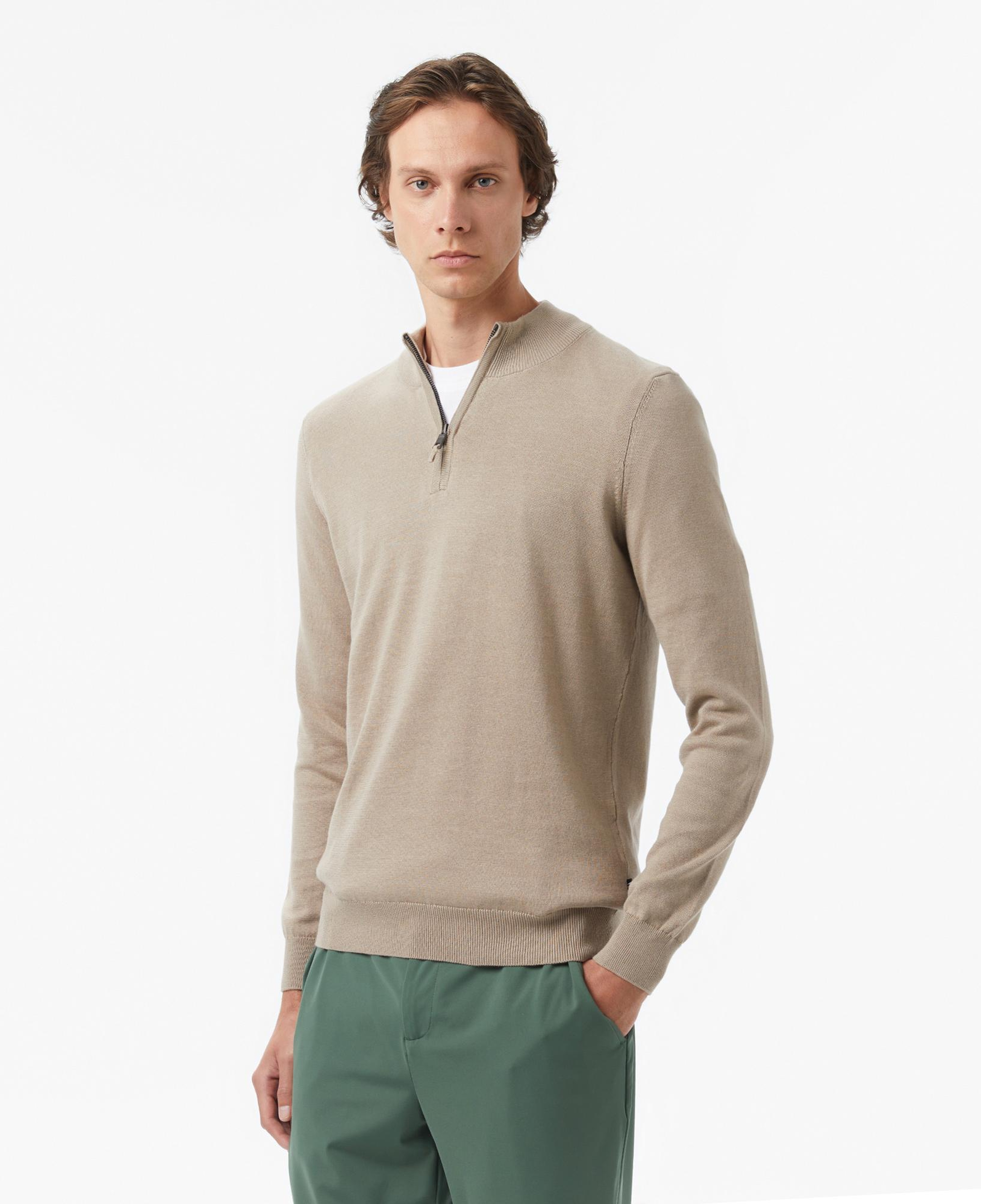 Nautica Erkek Bej Classic Fit Kazak